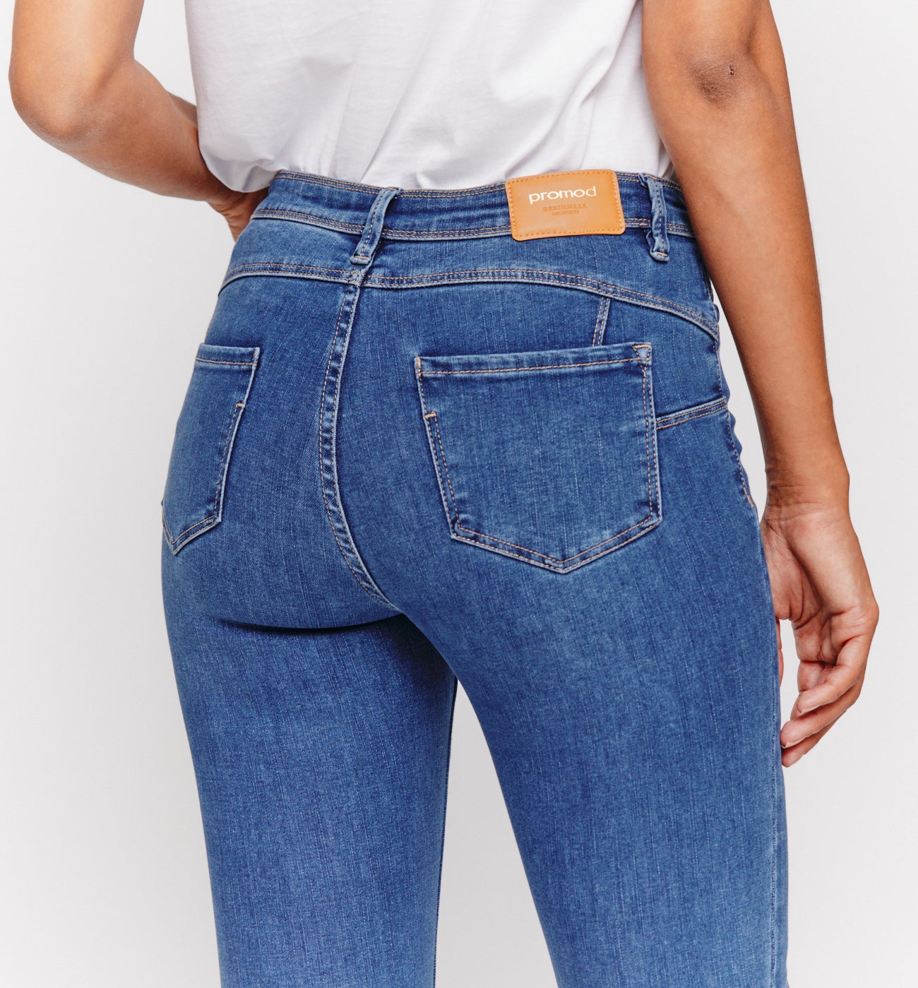 ERNEST push-up skinny jeans - Denim