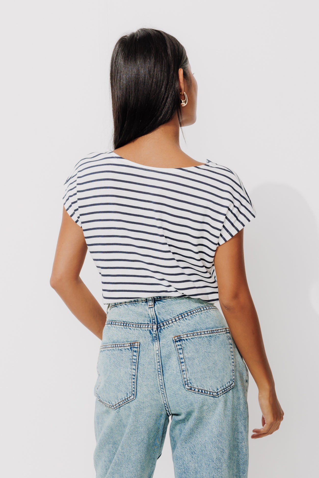 Lace detail t-shirt - Khaki