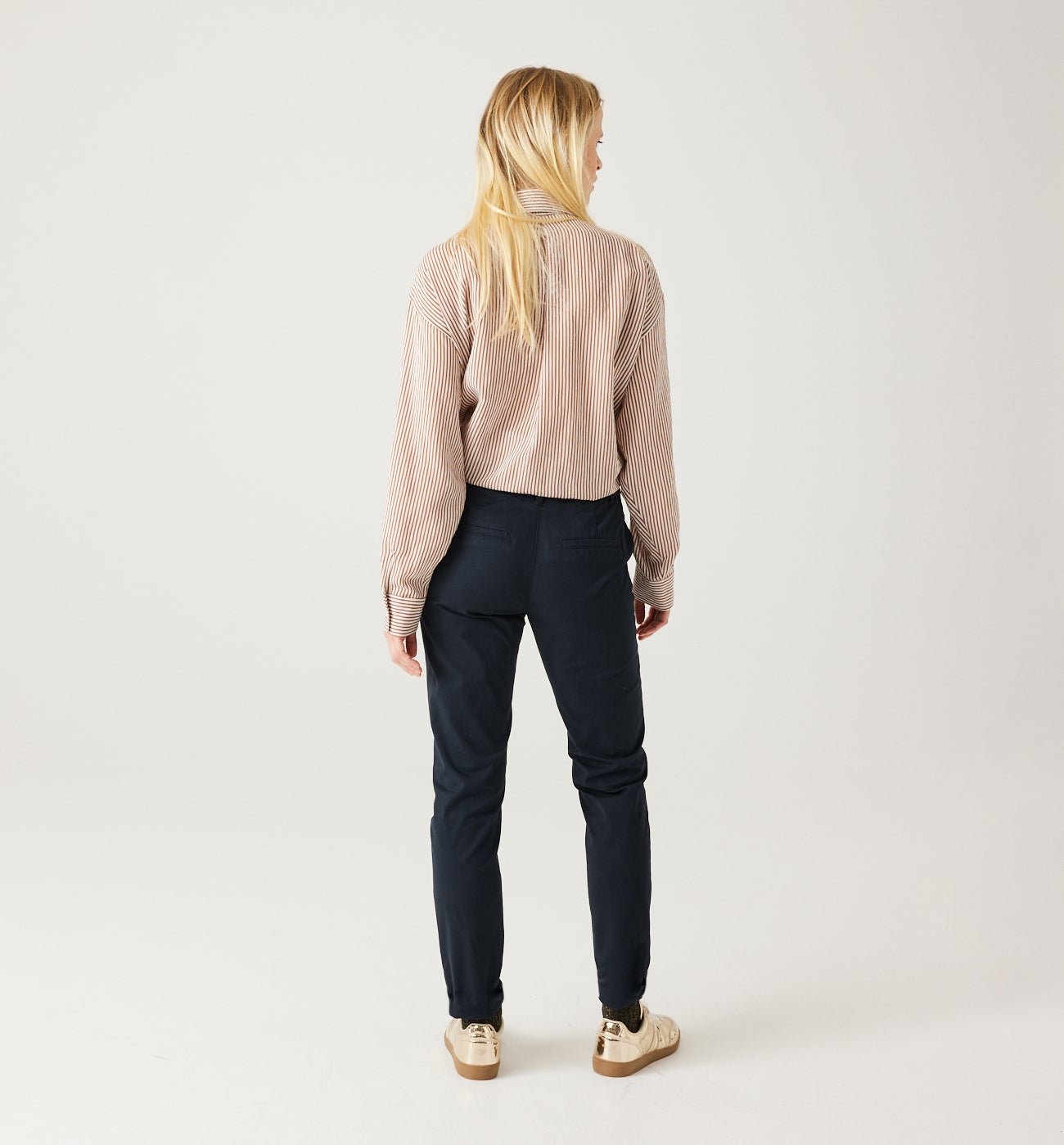 Belted chinos - Ochre