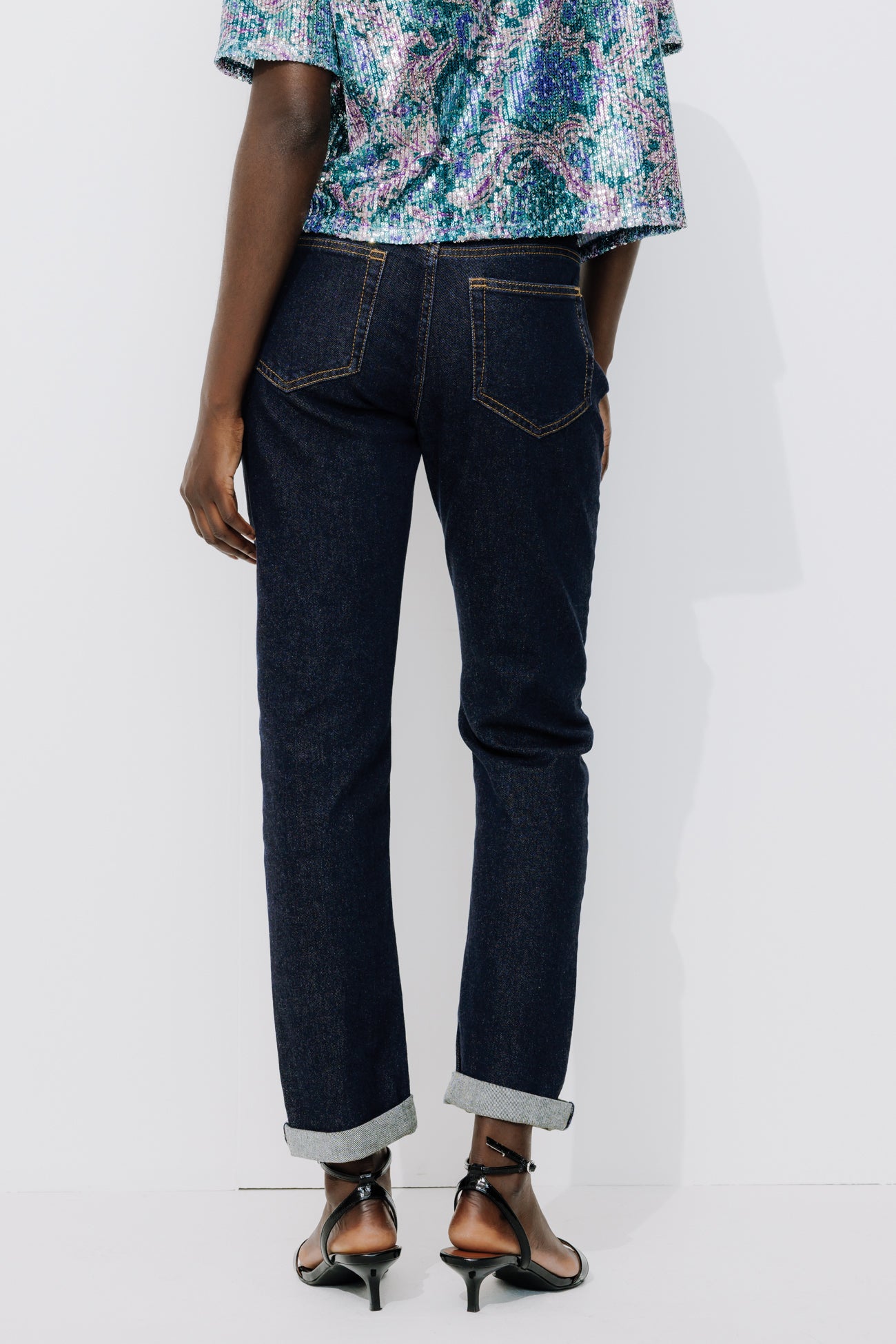 LUCIEN girlfriend jeans - Denim