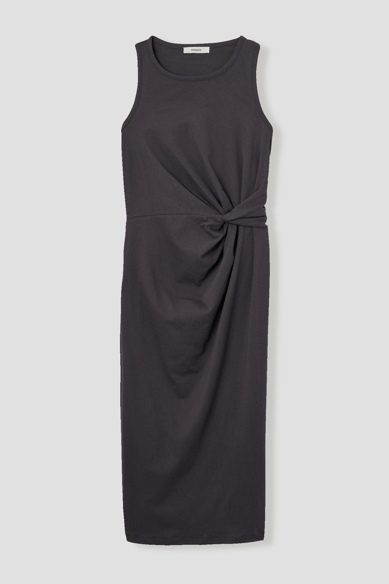 Sleeveless jersey dress - Light yellow