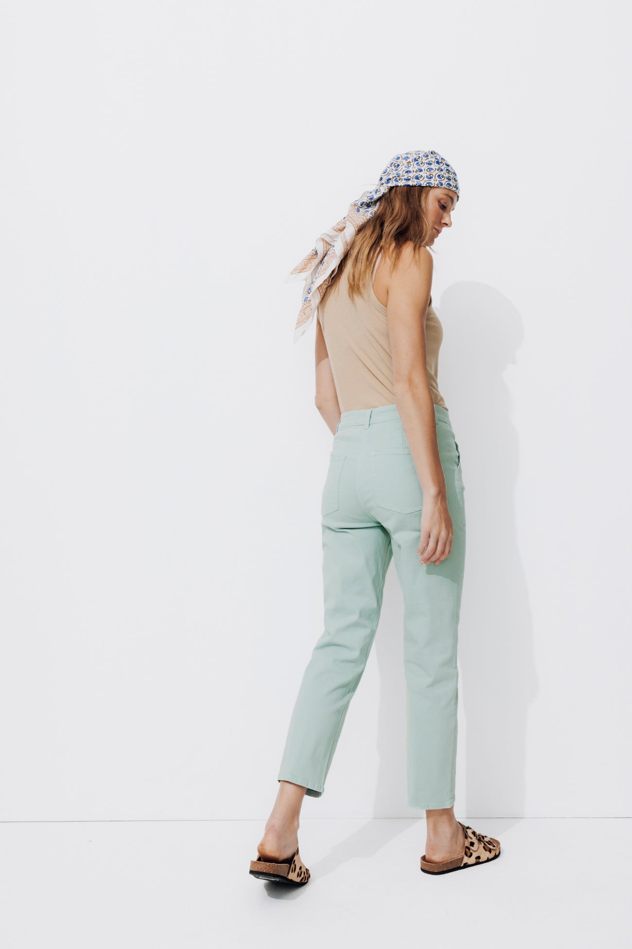 Cotton trousers - Yellow