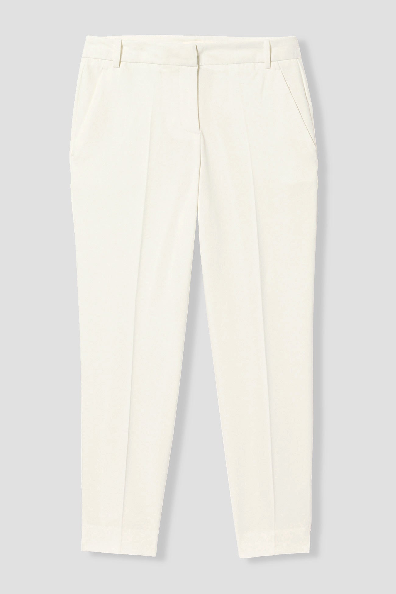 Cigarette trousers - White