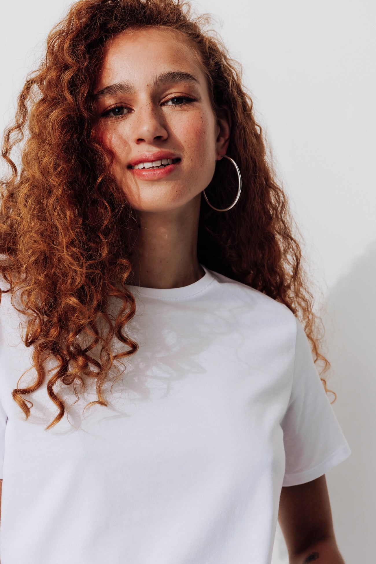 Eco-design round-neck t-shirt - White