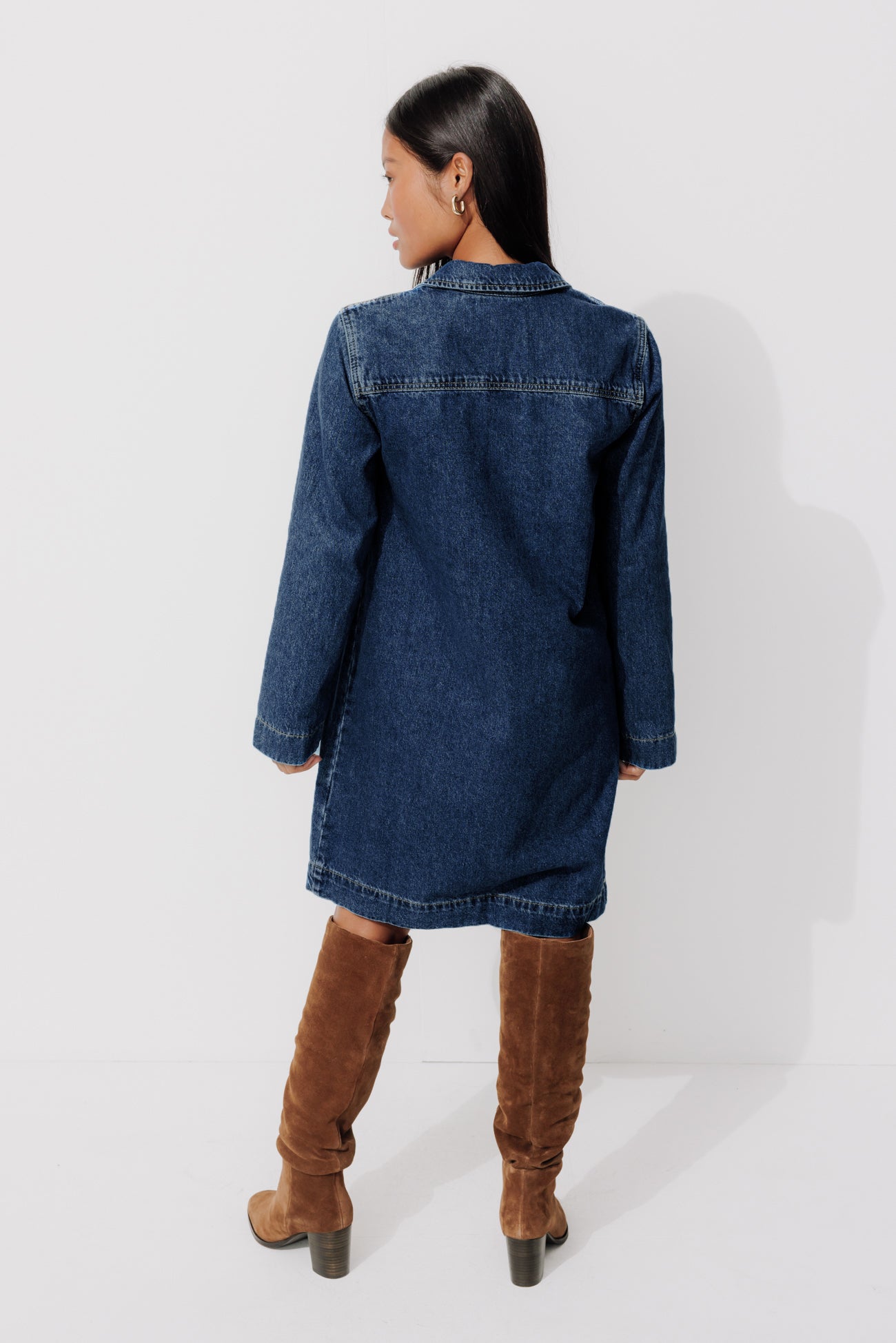 Denim tunic dress - Denim