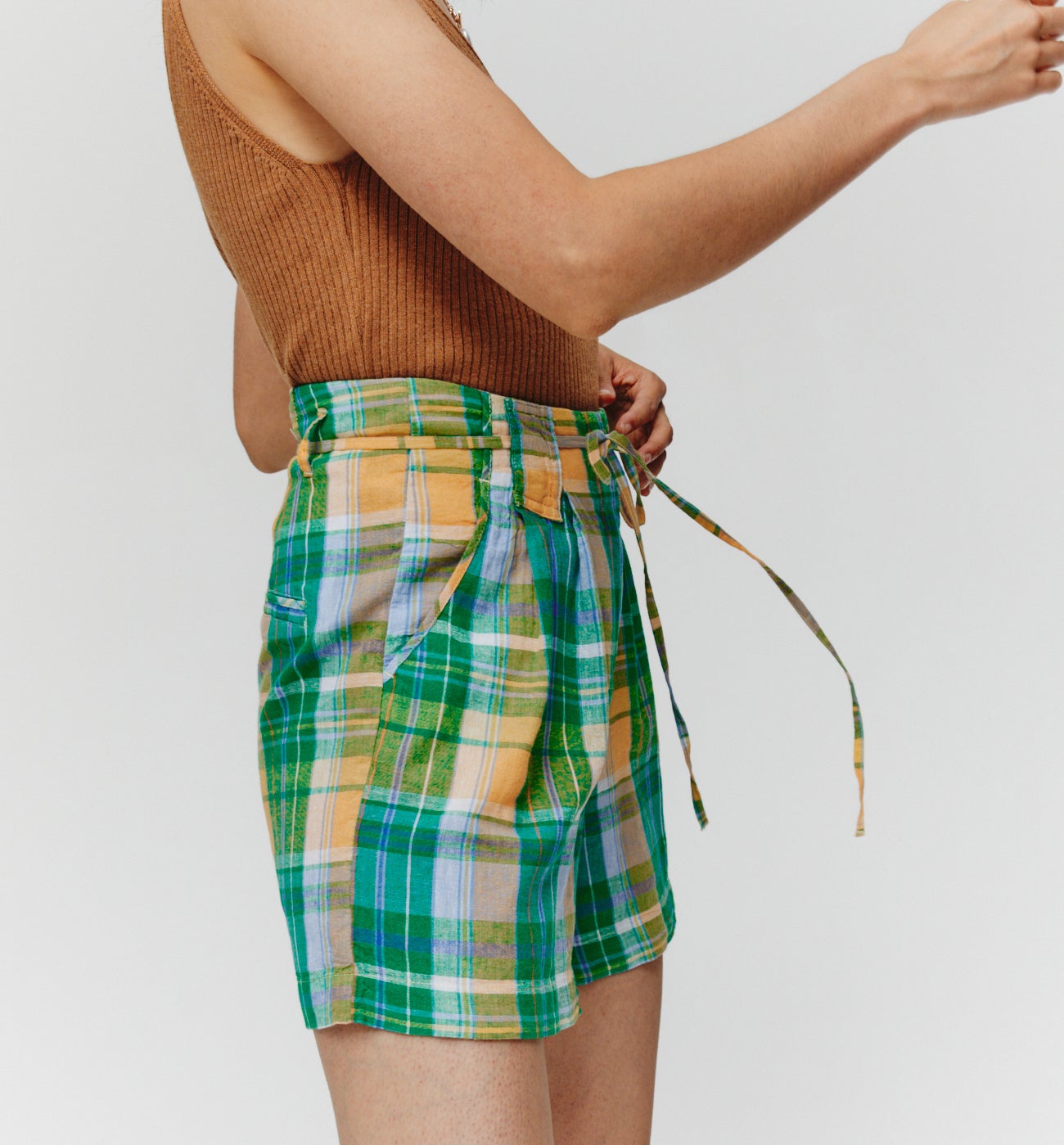 Madras checked shorts - Multicolour checks