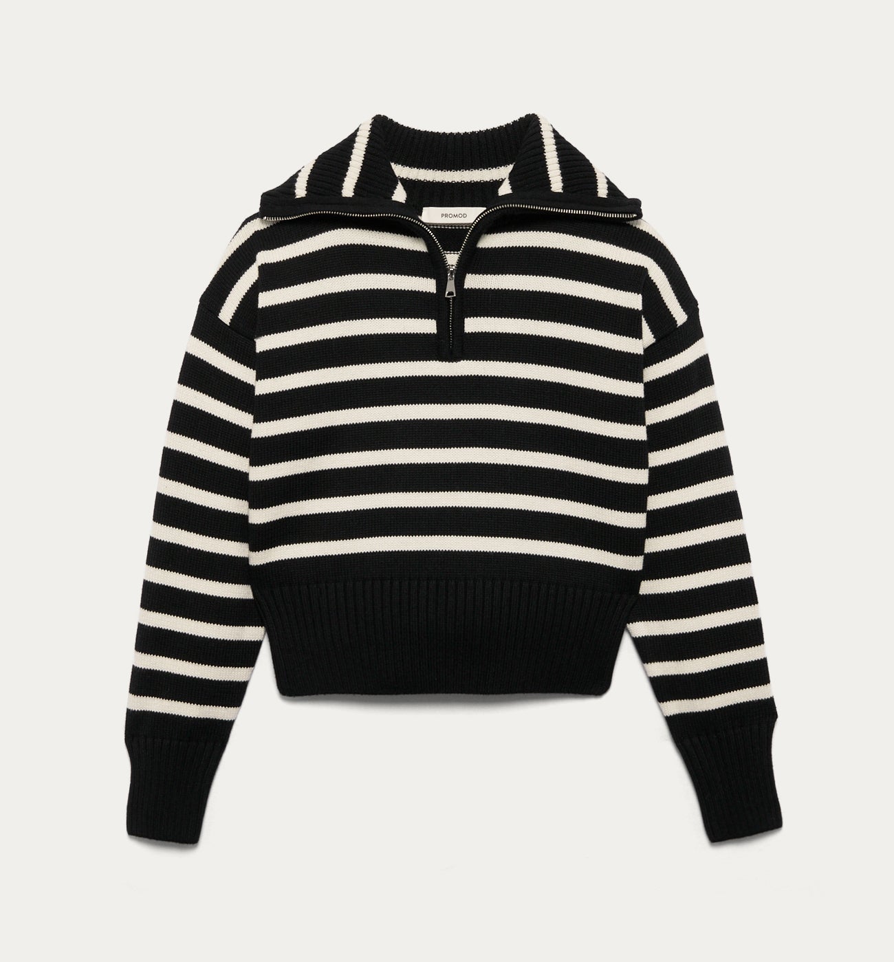 Trucker nautical jumper - Ecru stripes