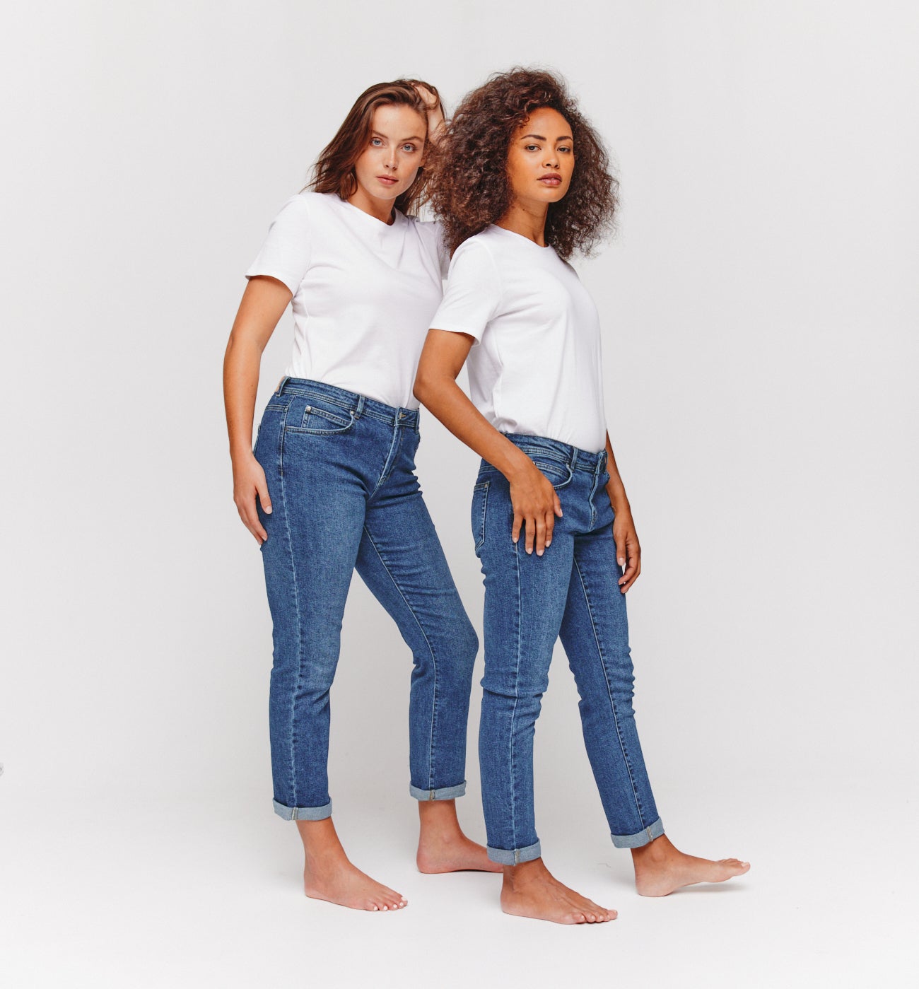 LUCIEN girlfriend jeans - Denim