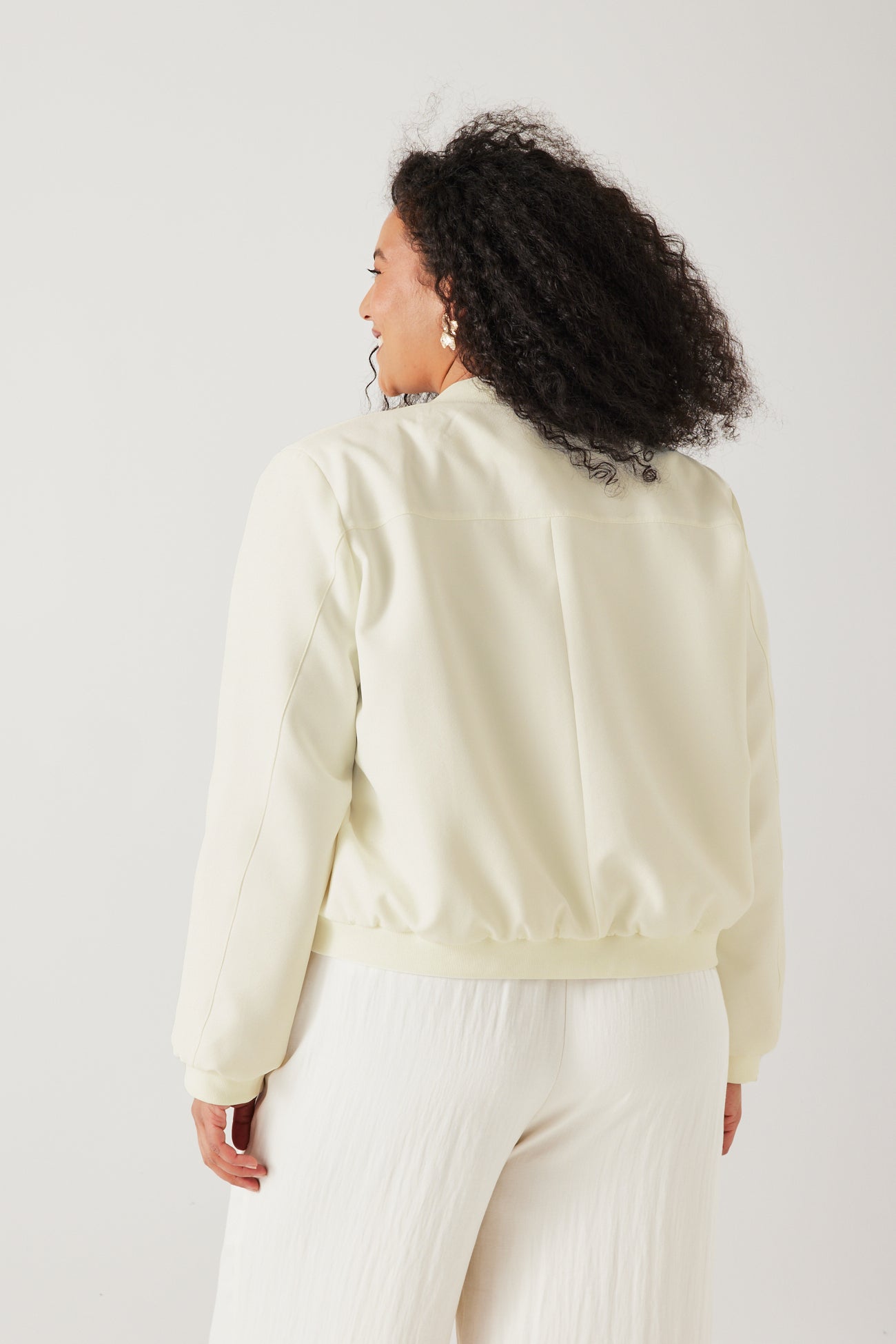 Bomber jacket - Ecru