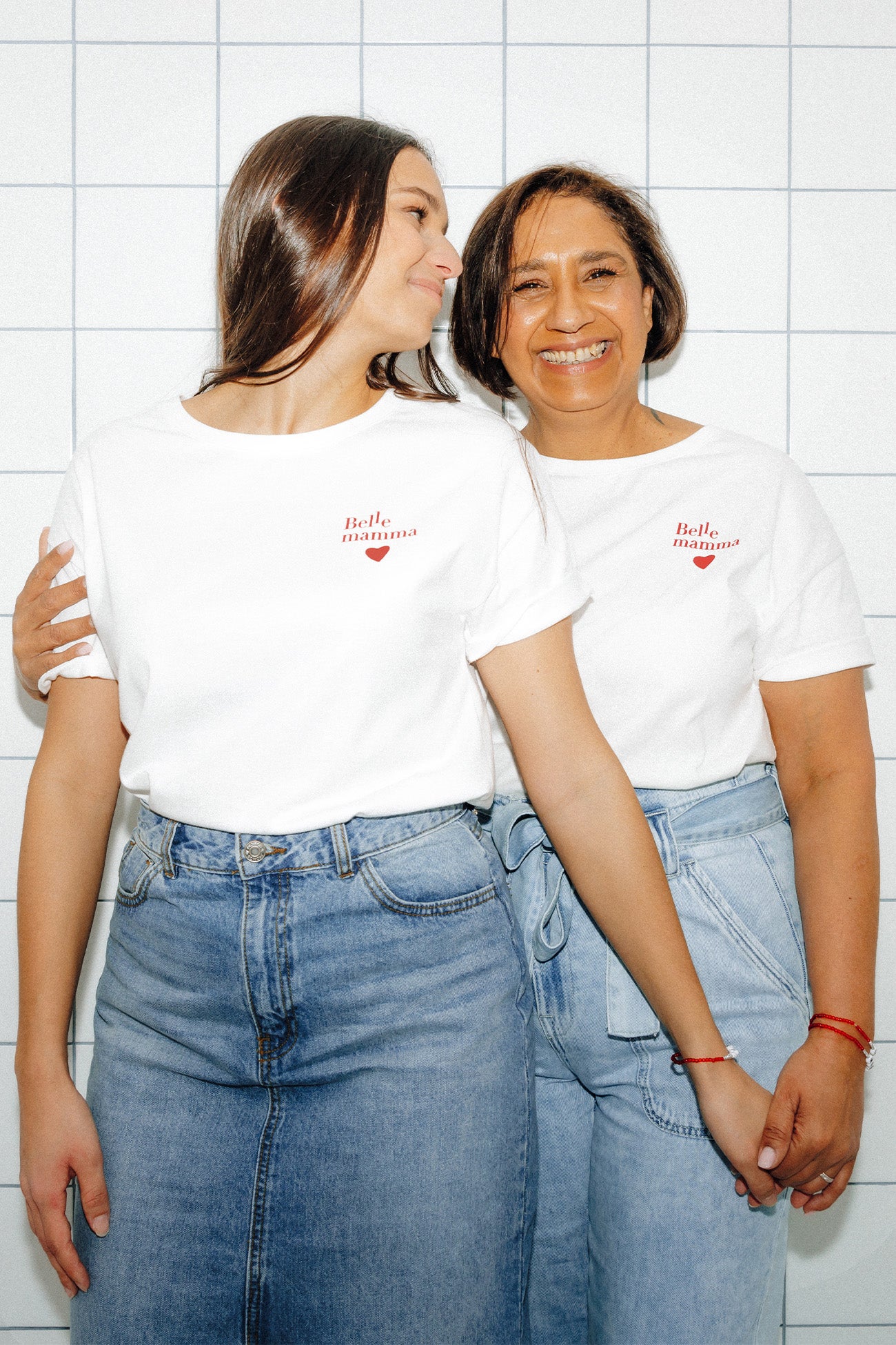 Mother's Day t-shirt - Ecru print