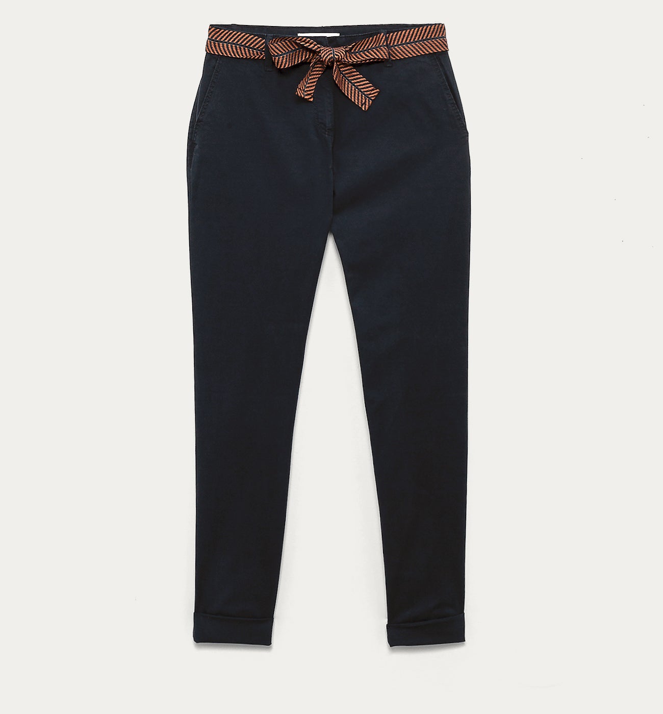 Belted chinos - Ochre