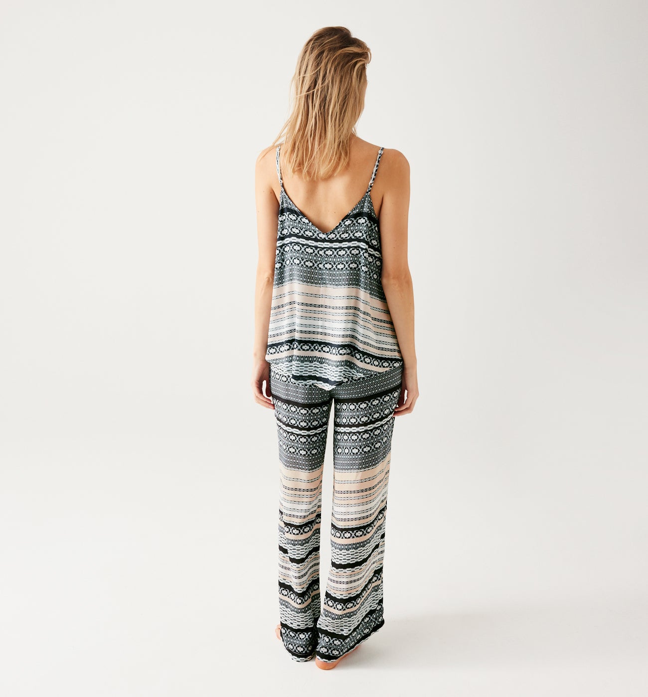 Homewear pyjama trousers - Multicolour print