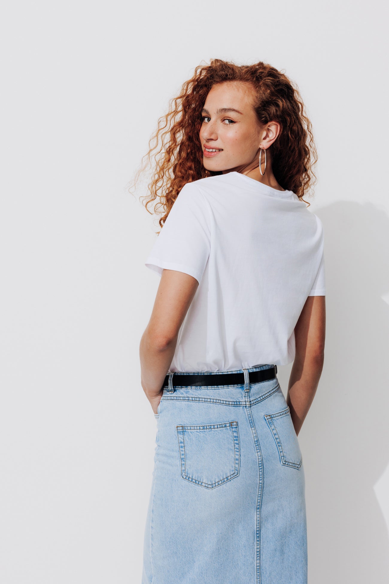 Eco-design round-neck t-shirt - White