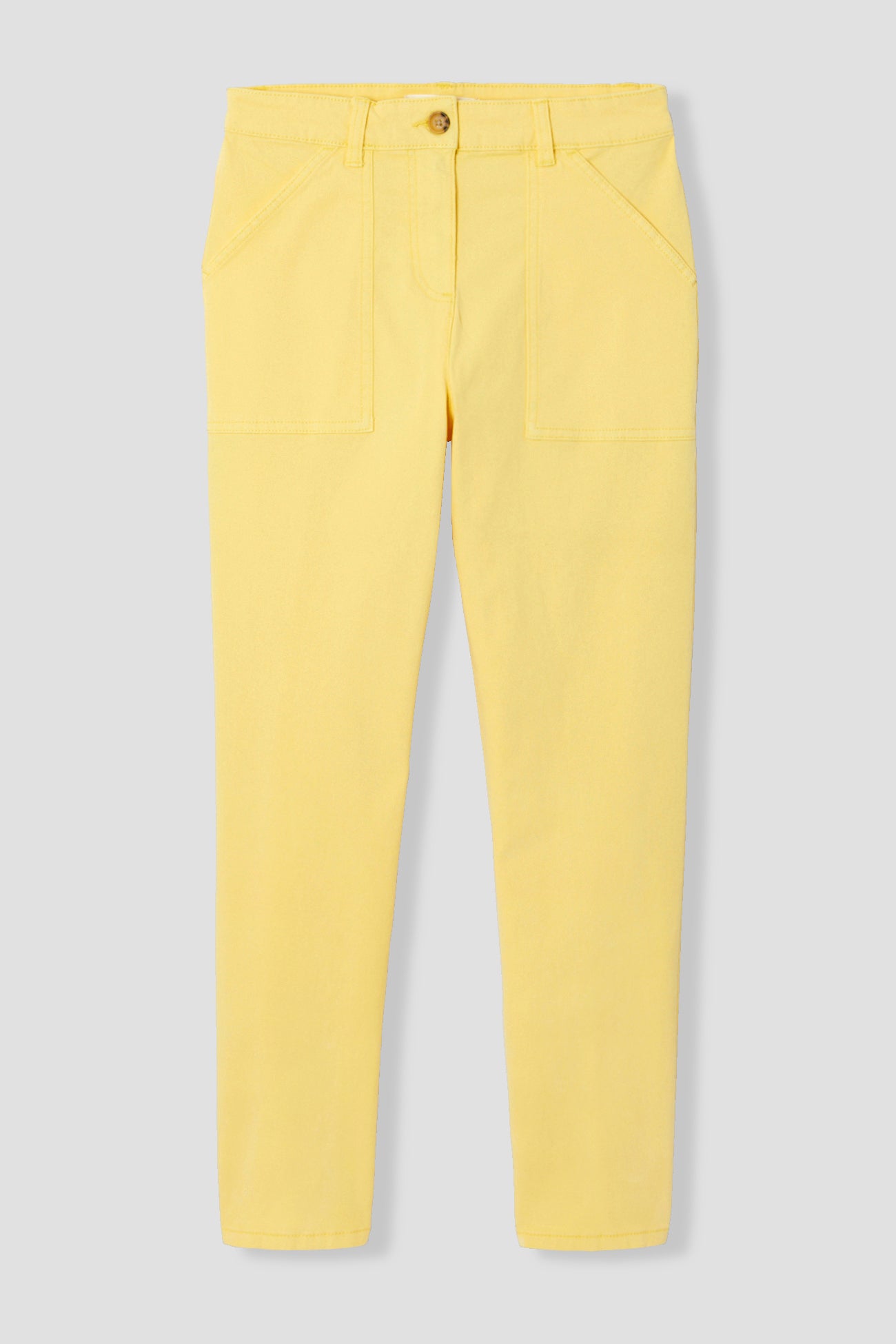 Cotton trousers - Yellow