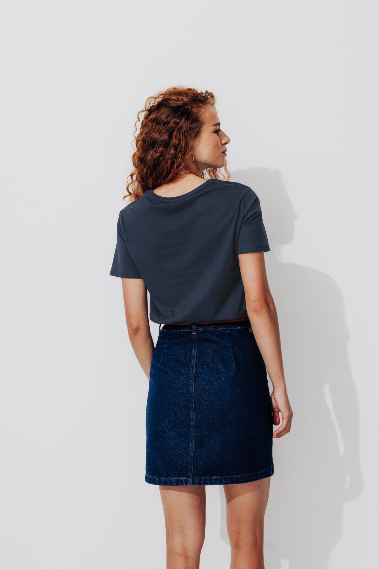 Eco-design round-neck t-shirt - White