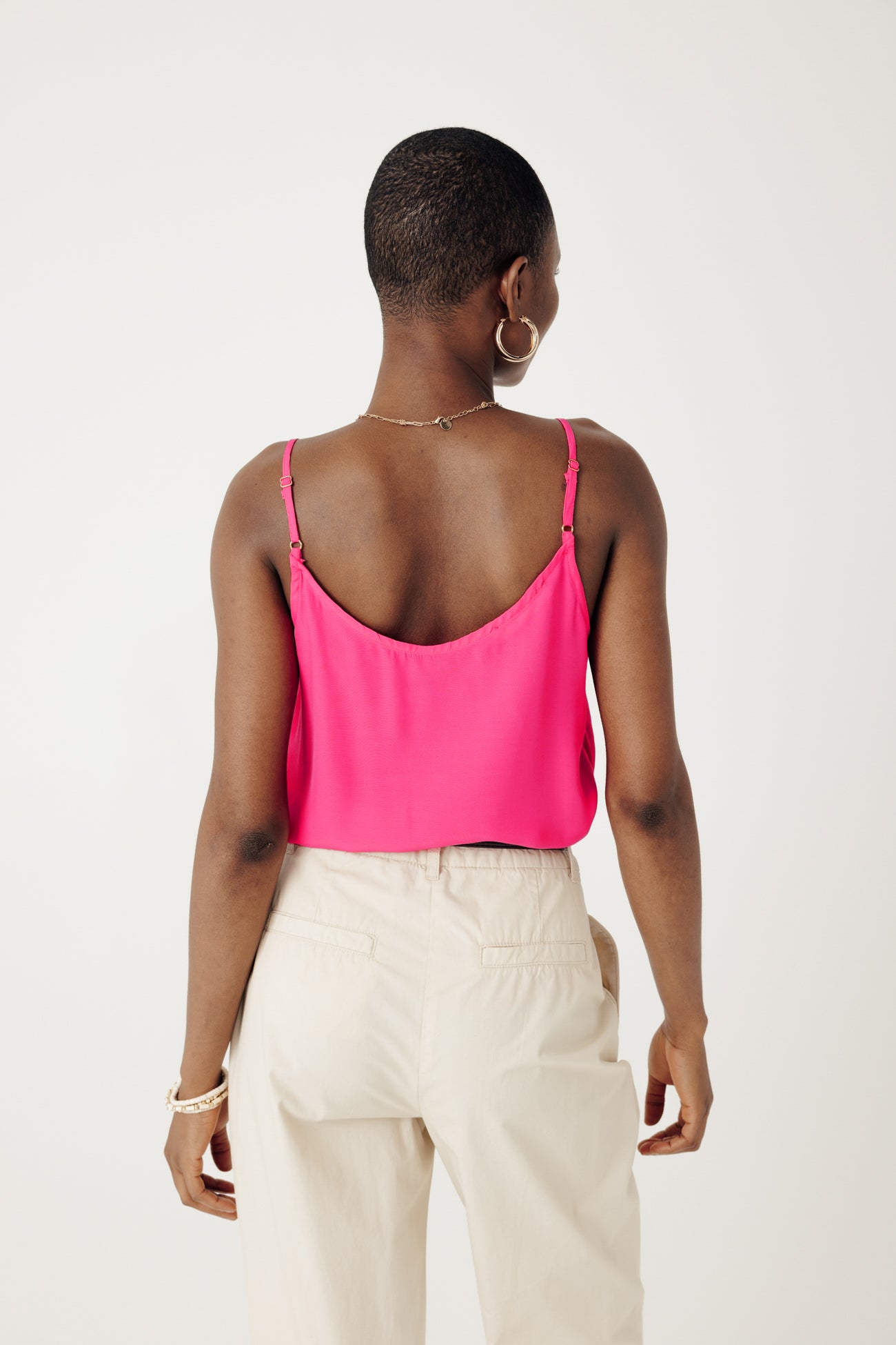 Strappy top - Coral