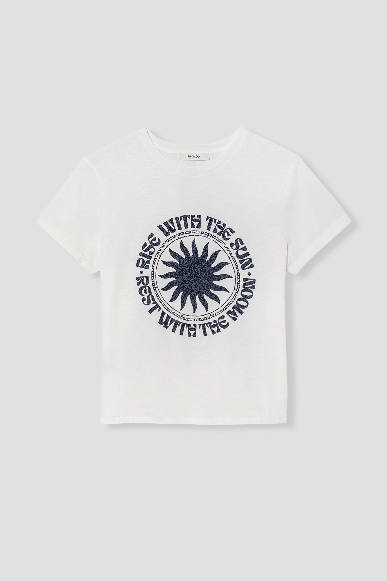 Ecodesign t-shirt - Ecru print