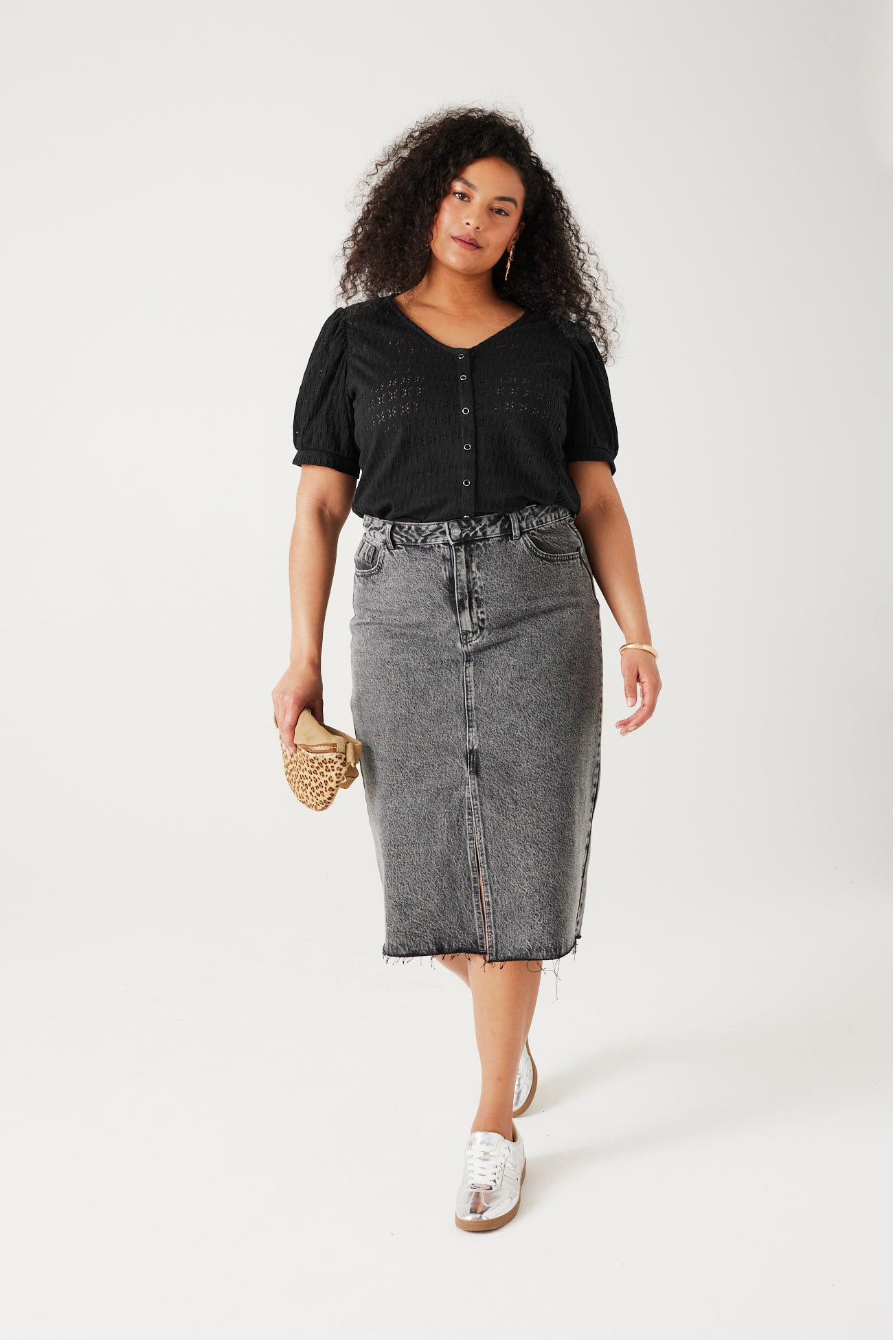 Openwork top - Black