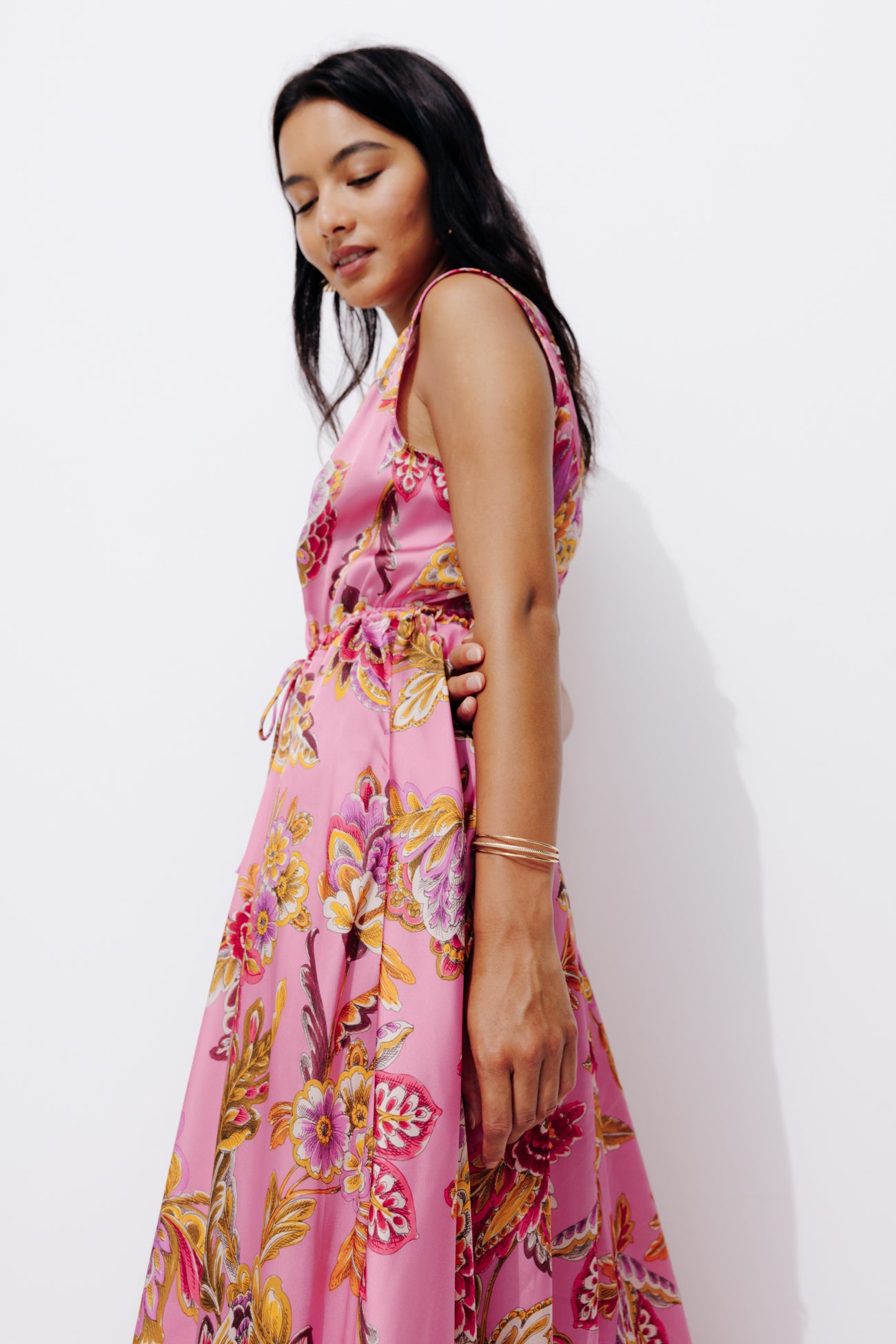 Faux gold bangle - Gold