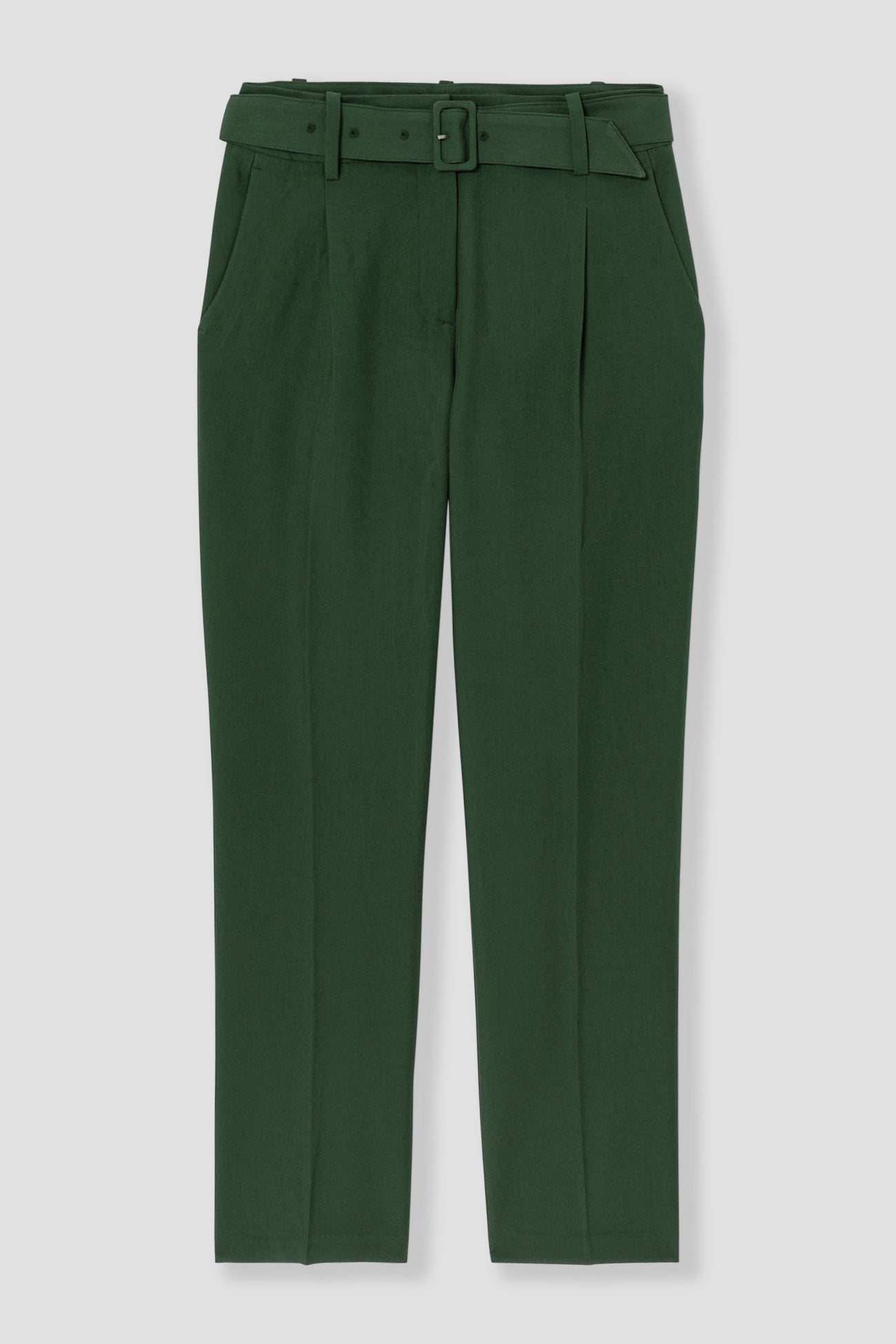 Peg-shape trousers - Chestnut brown