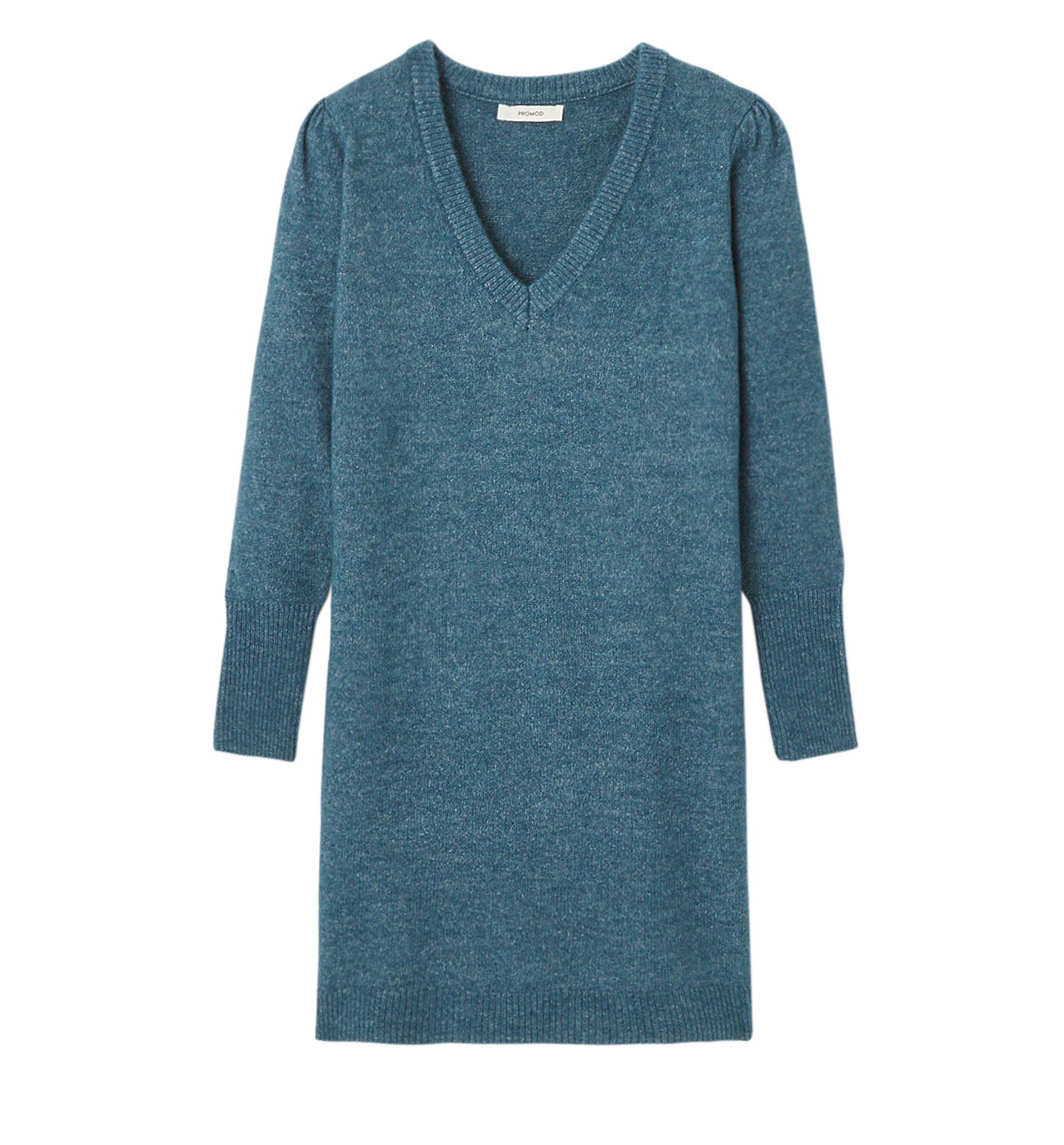 Flecked jumper dress - Black