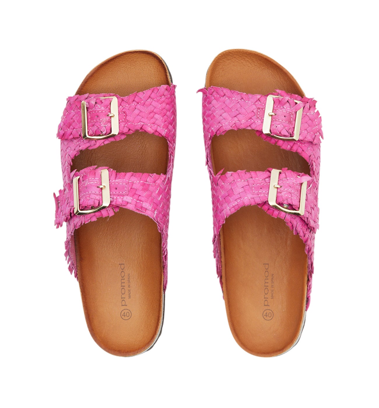 Leather sandals - Pink