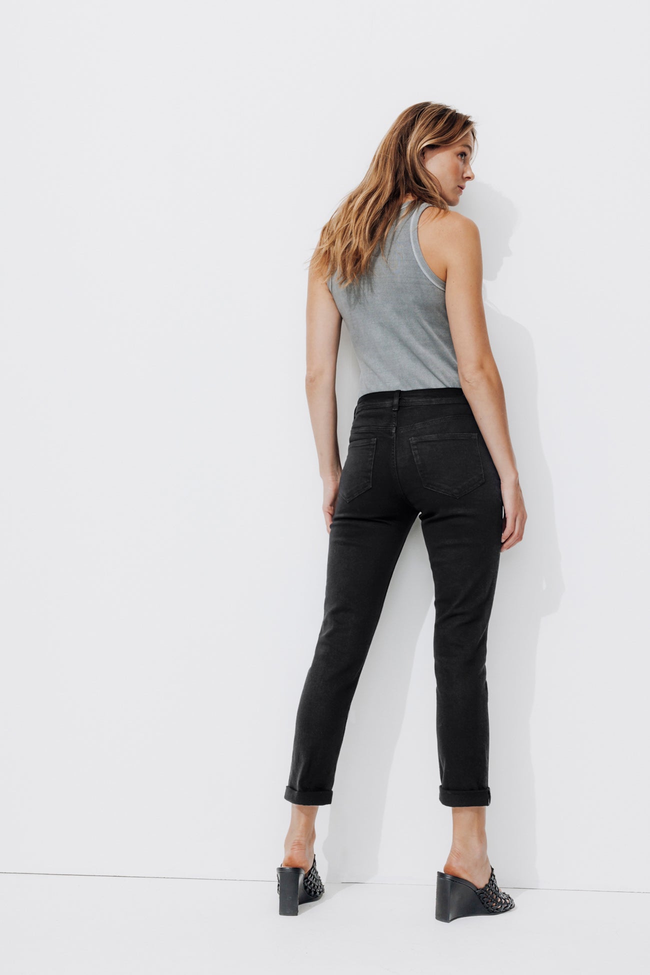LUCIEN girlfriend jeans - Denim