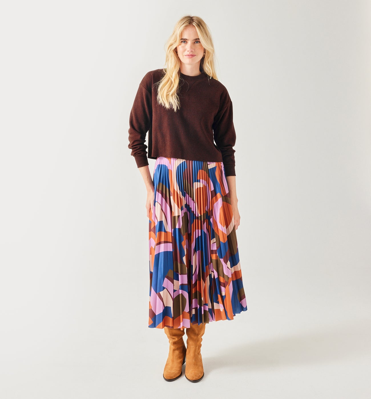 Short sweatshirt - Violet