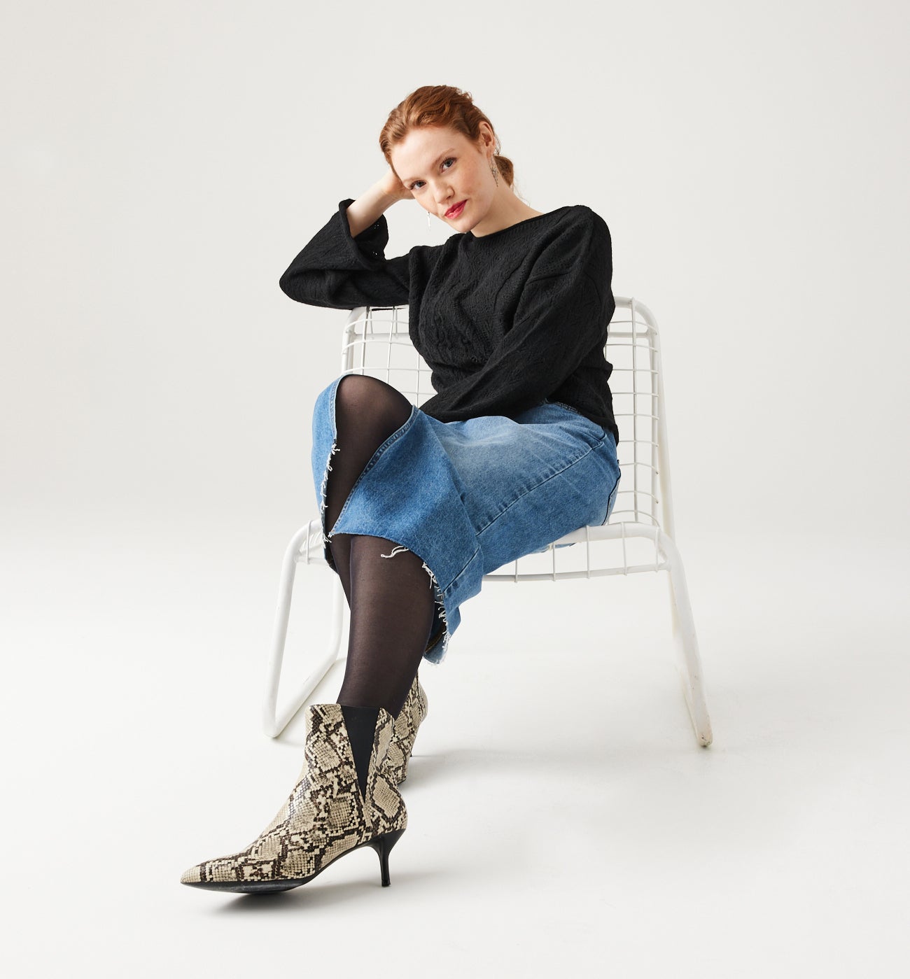 Fancy jumper - Black