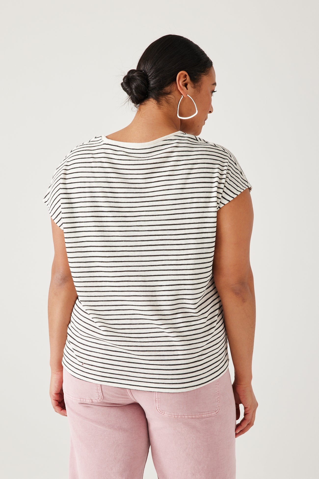 Nautical top - Navy blue stripes