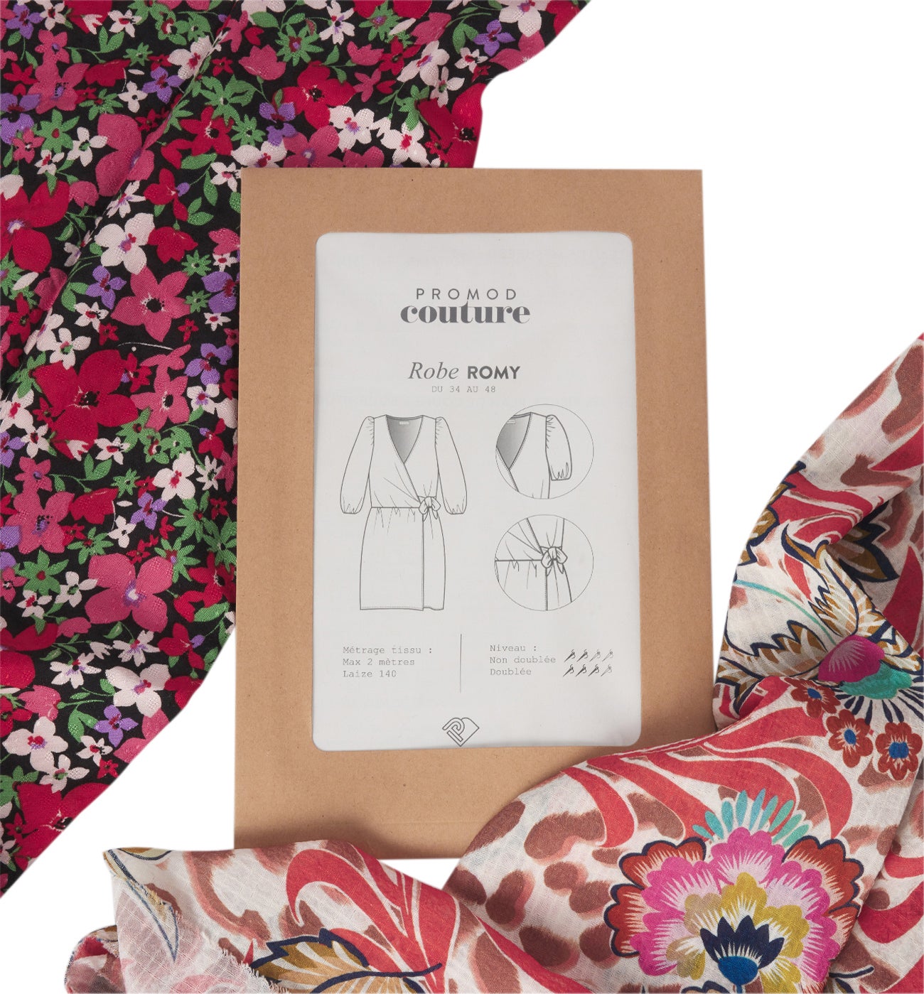 ROMY dress sewing pattern - Sans coloris