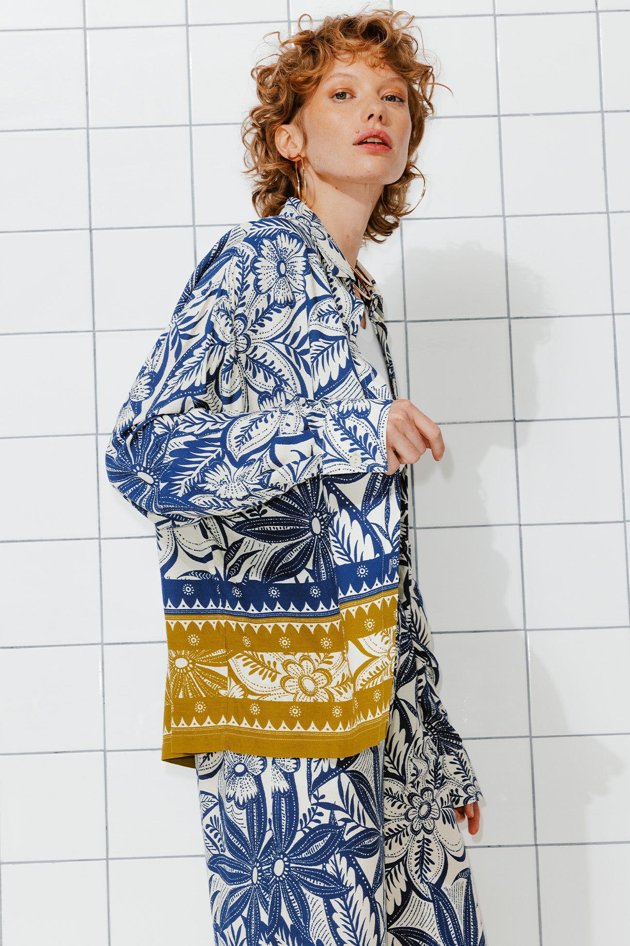 Floral shirt - Multicolour print