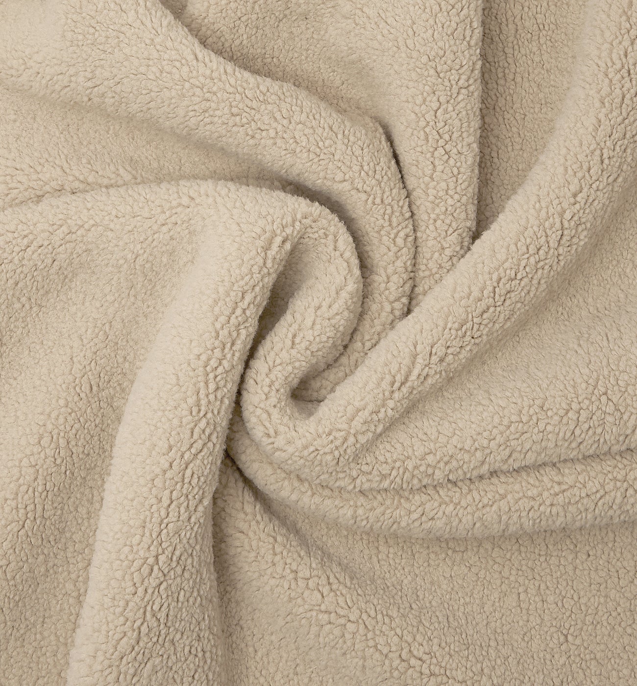 Fleece 2m fabric cut - Ecru