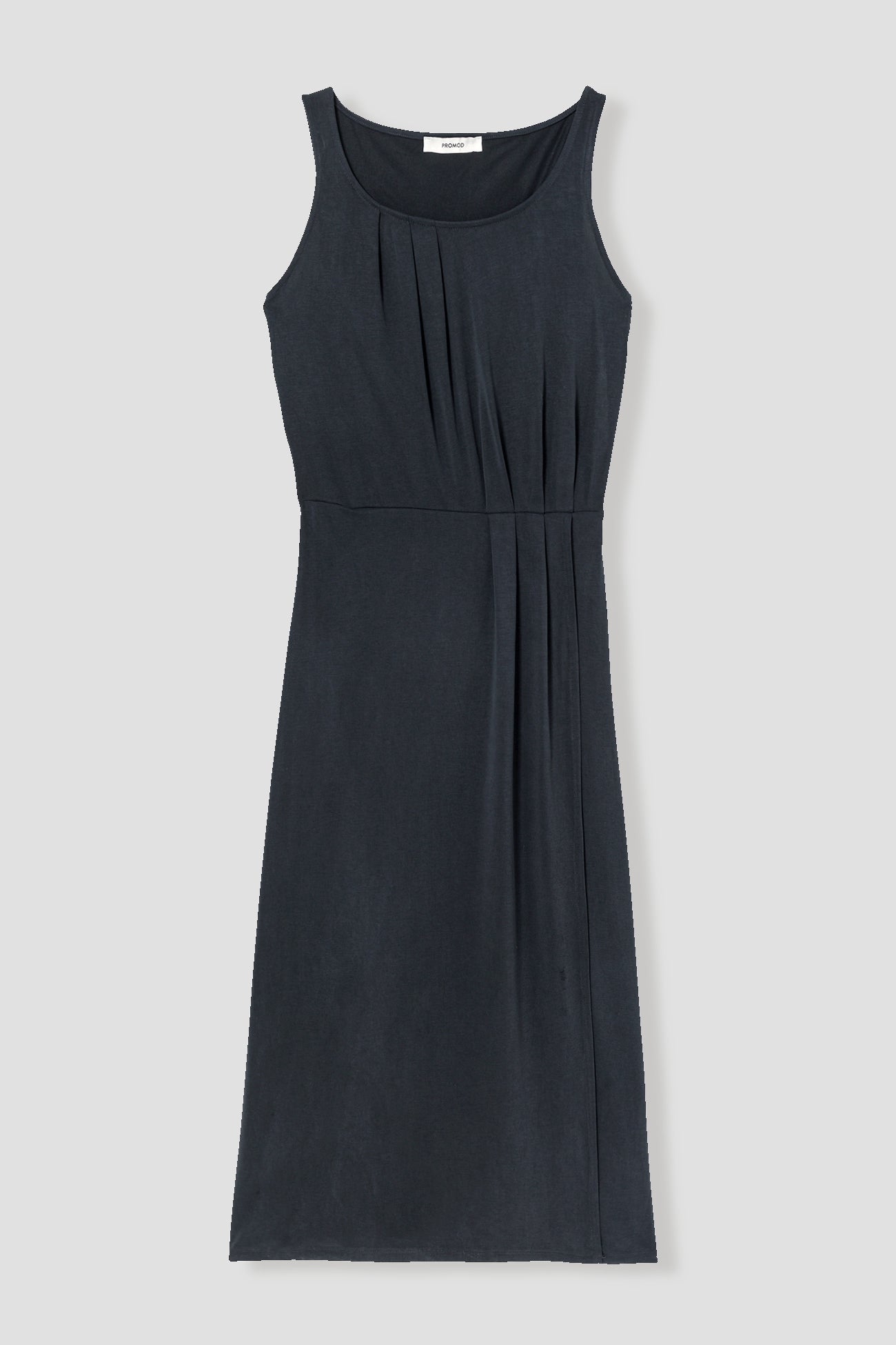 Jersey sleeveless dress - Black