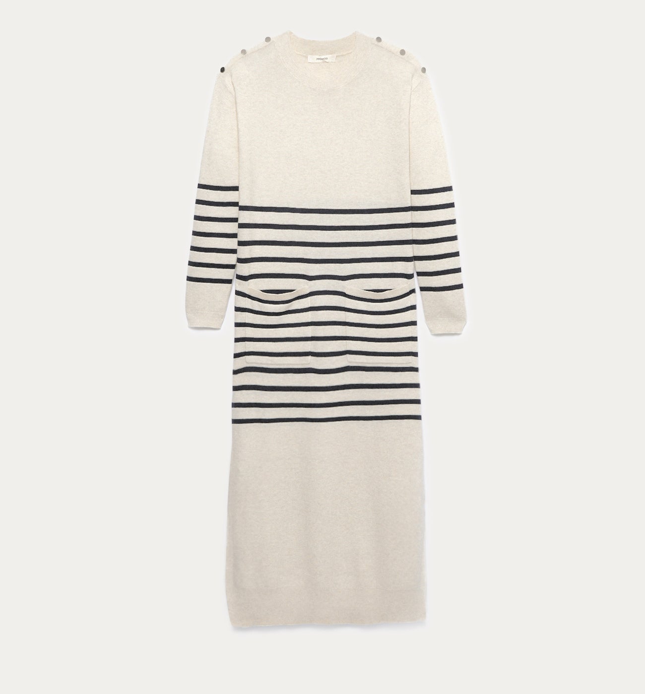 Nautical jumper dress - Navy blue stripes