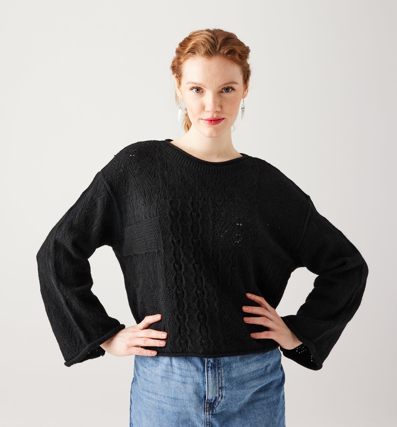 Fancy jumper - Black