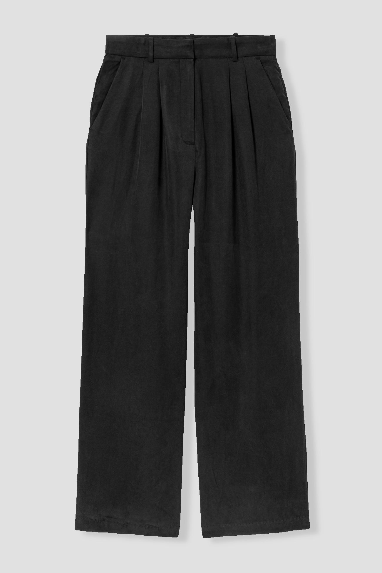 BILLY lyocell trousers - Ecru