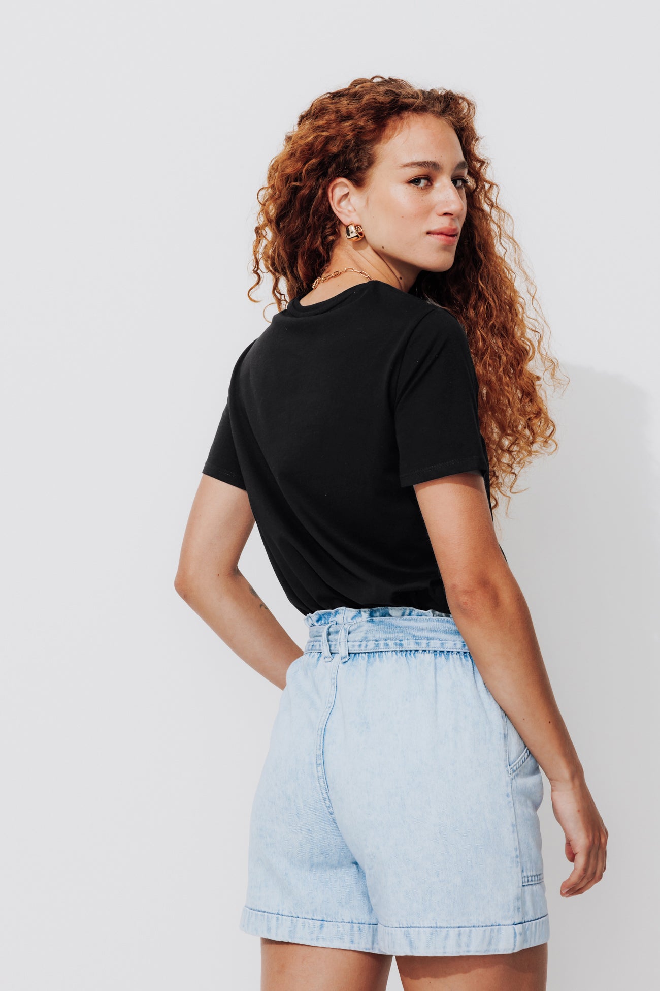 Eco-design round-neck t-shirt - White