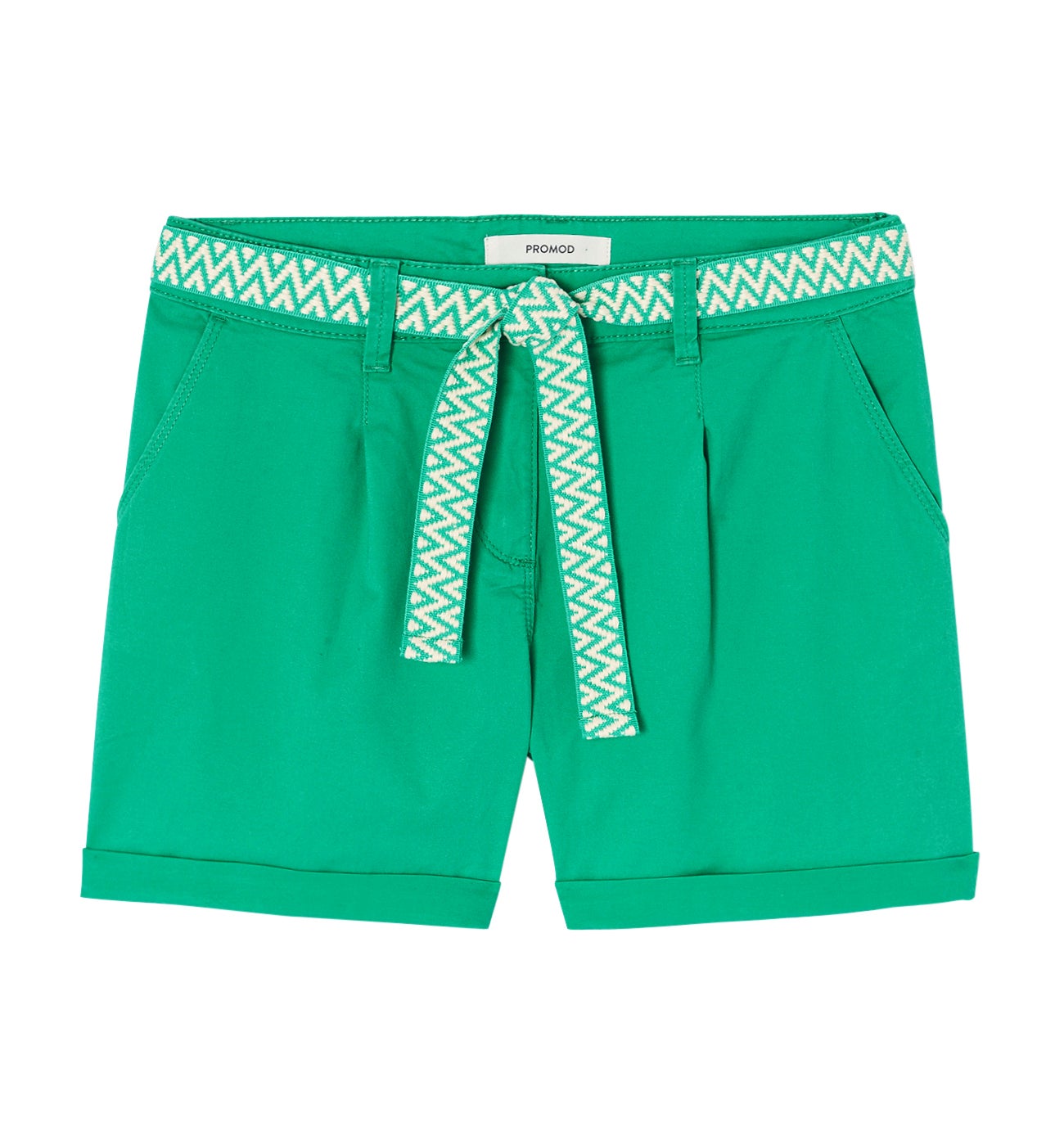 Pleat shorts belt - Lilac