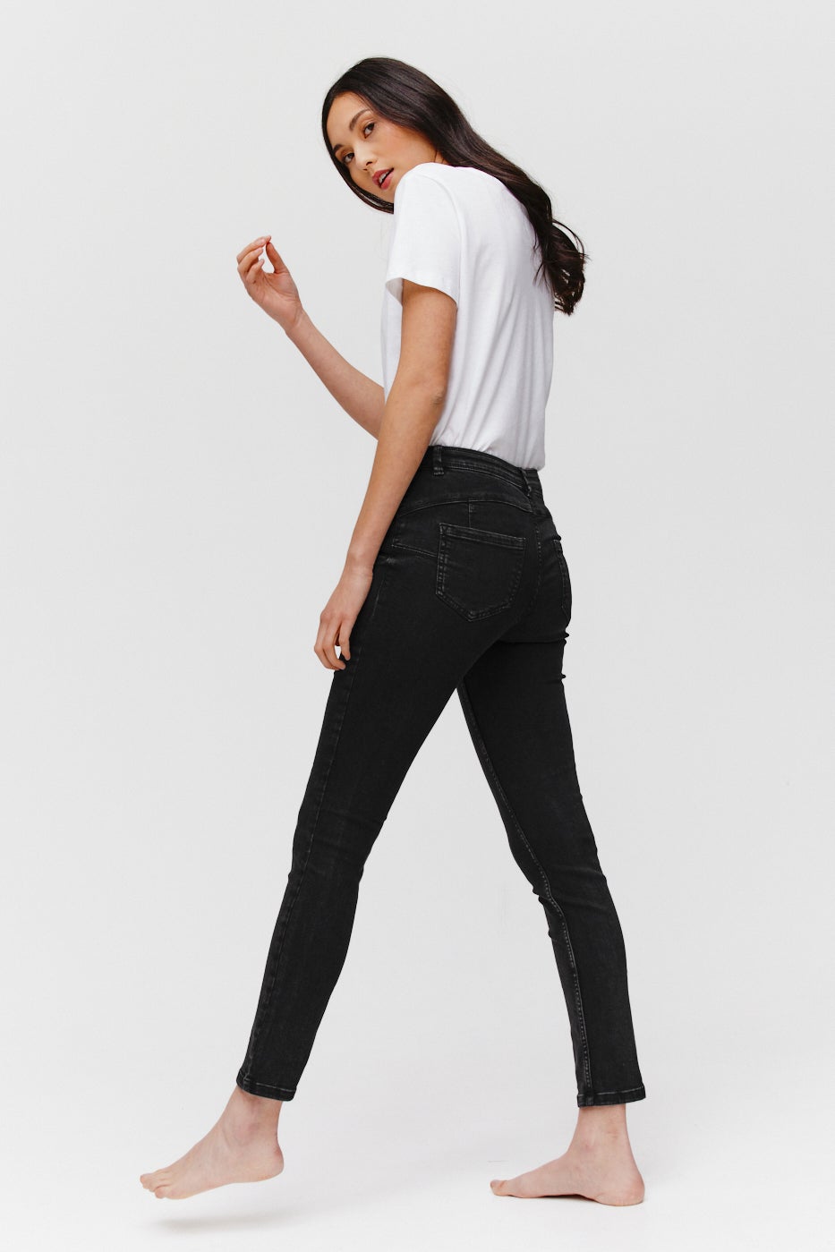 ERNEST push-up skinny jeans - Denim