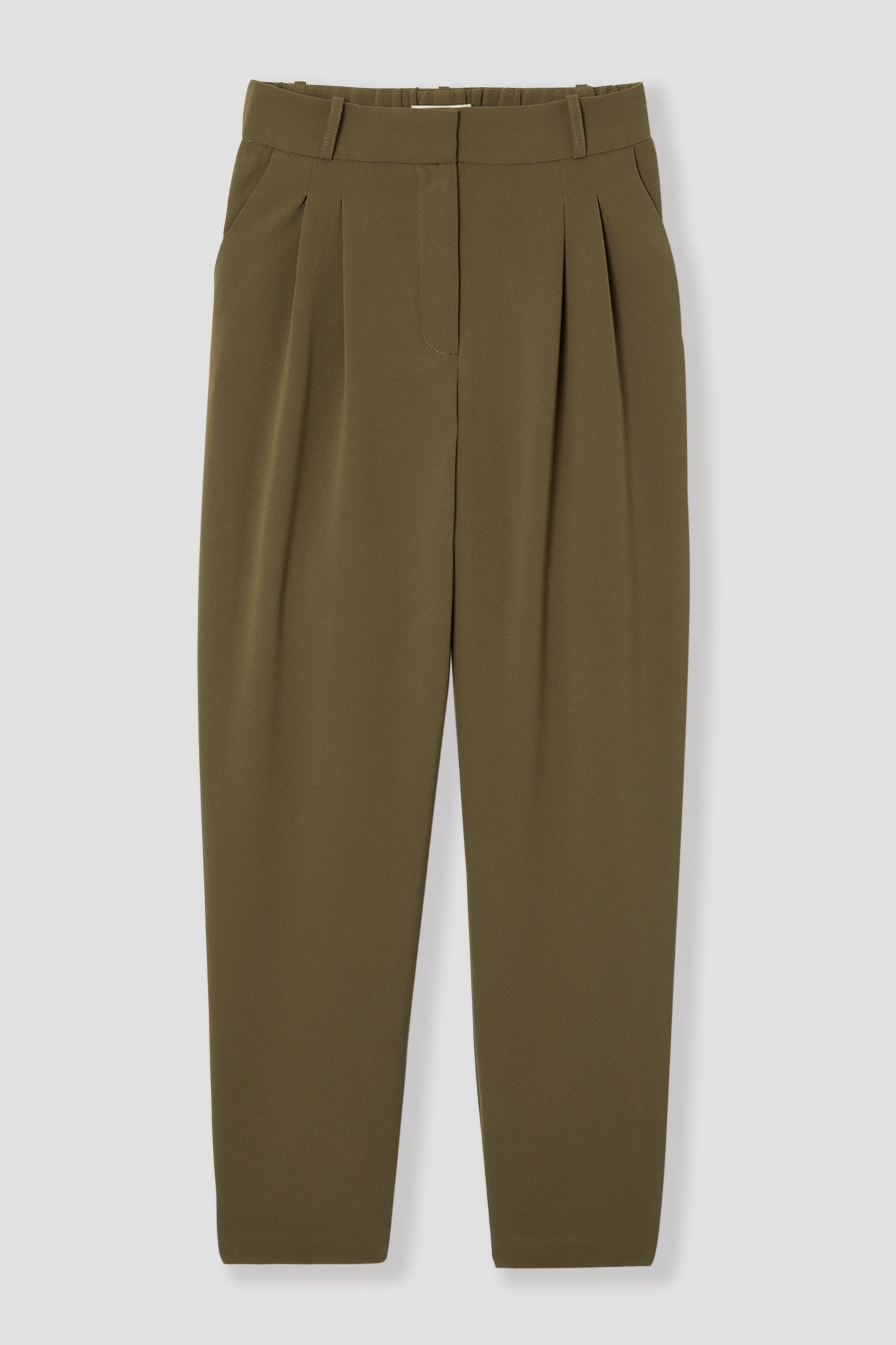 Pleat trousers - Grey print