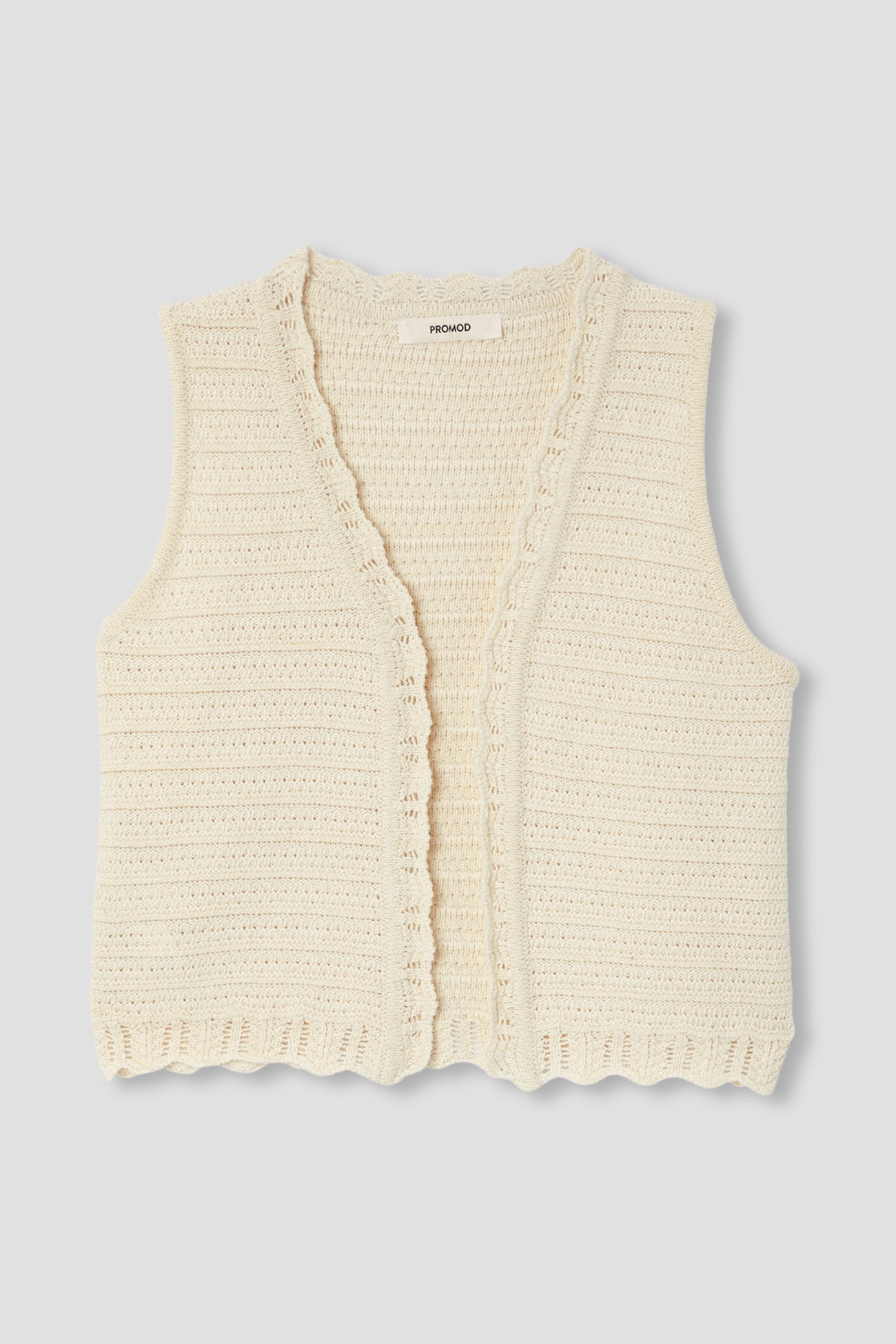 Knitted bolero - Ecru