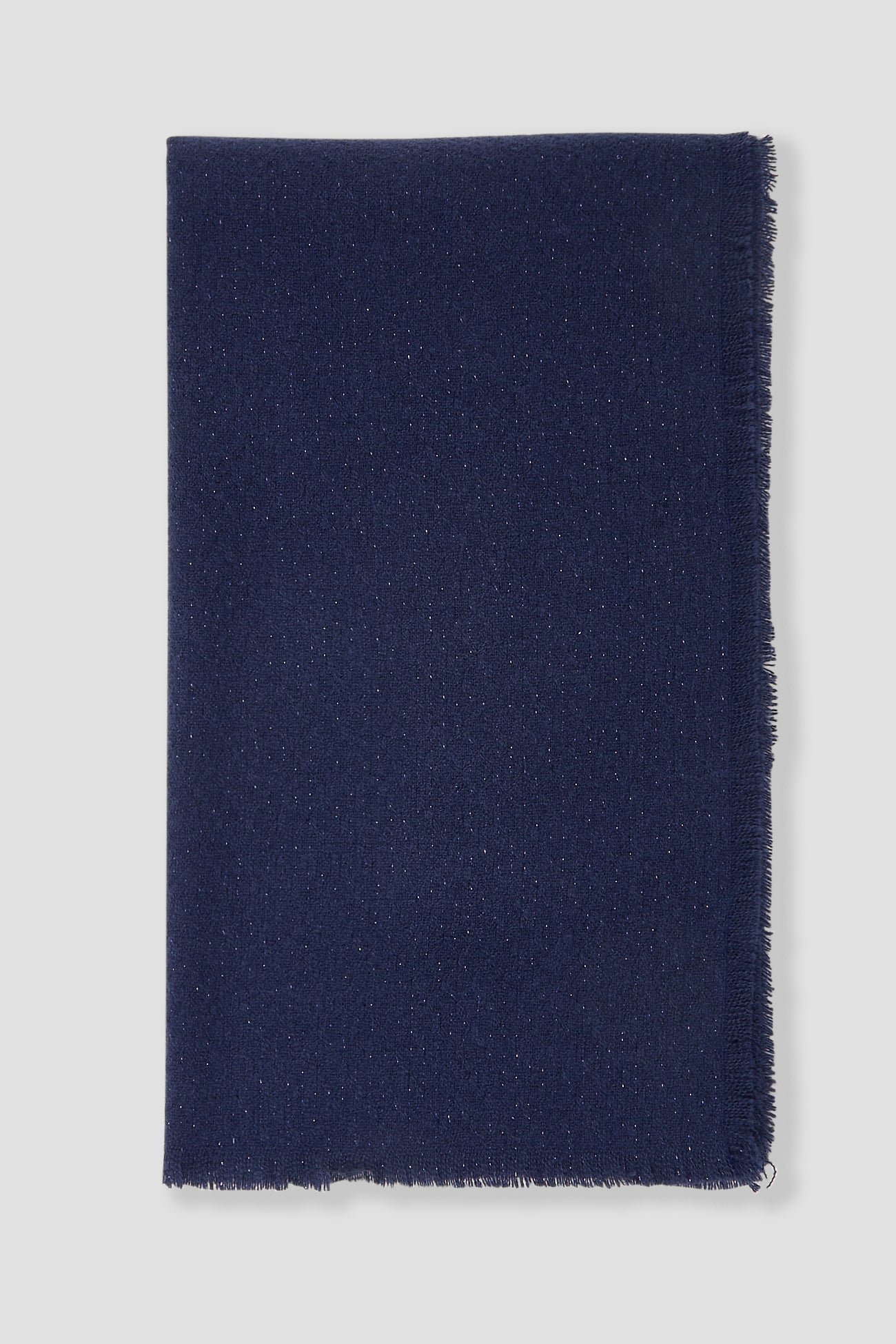 Plain glitzy scarf - Camel