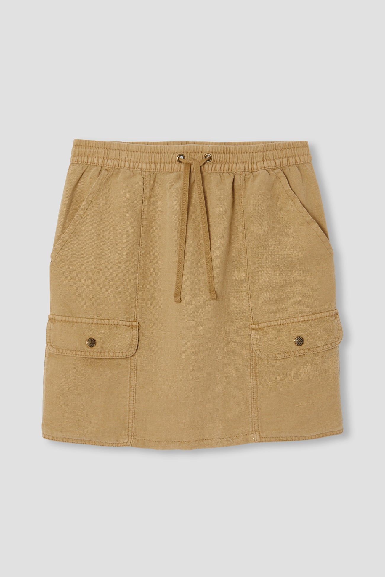 Short cargo skirt - Sand