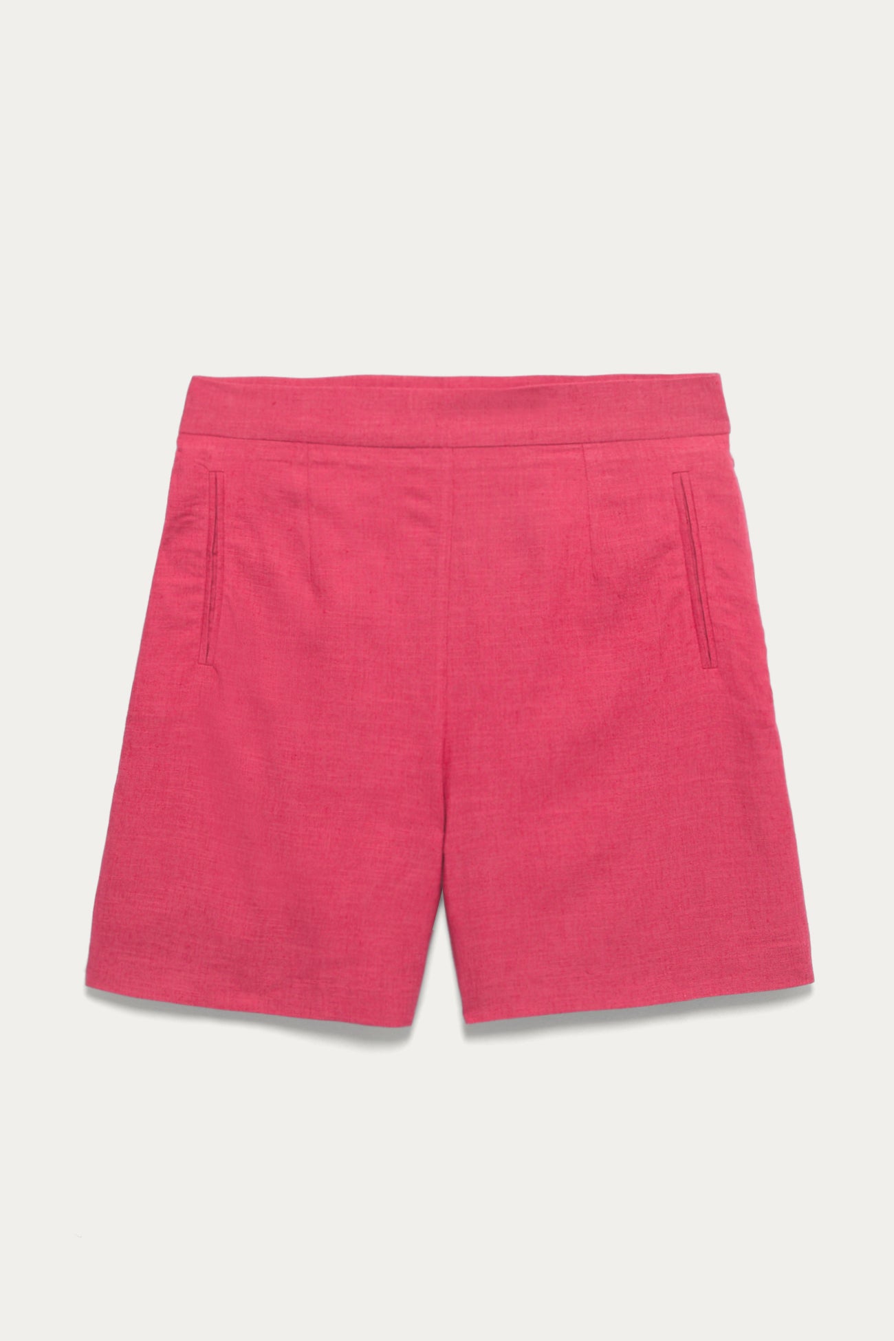 High-waist shorts - Pink