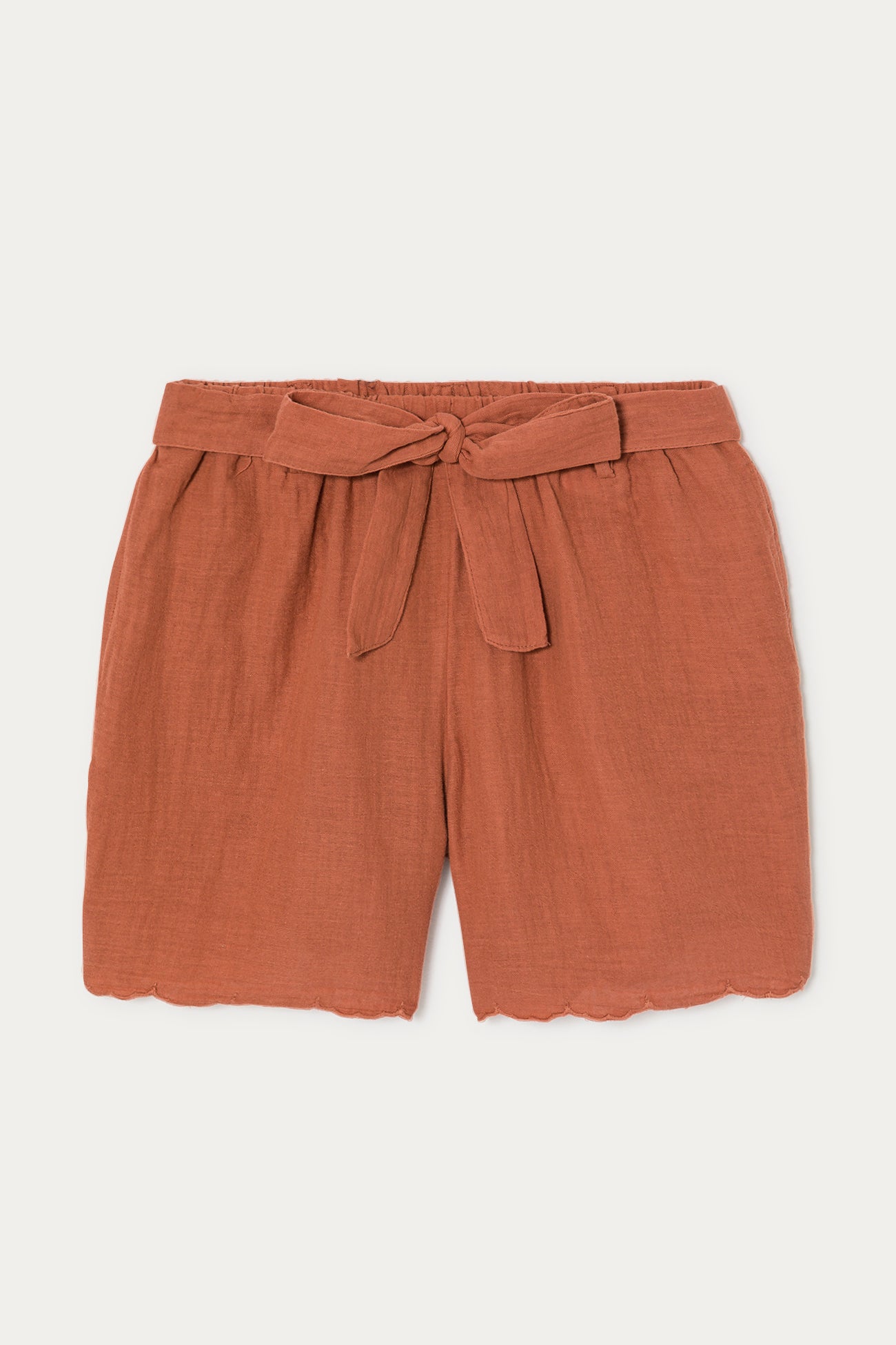 Cotton gauze shorts - Sienna