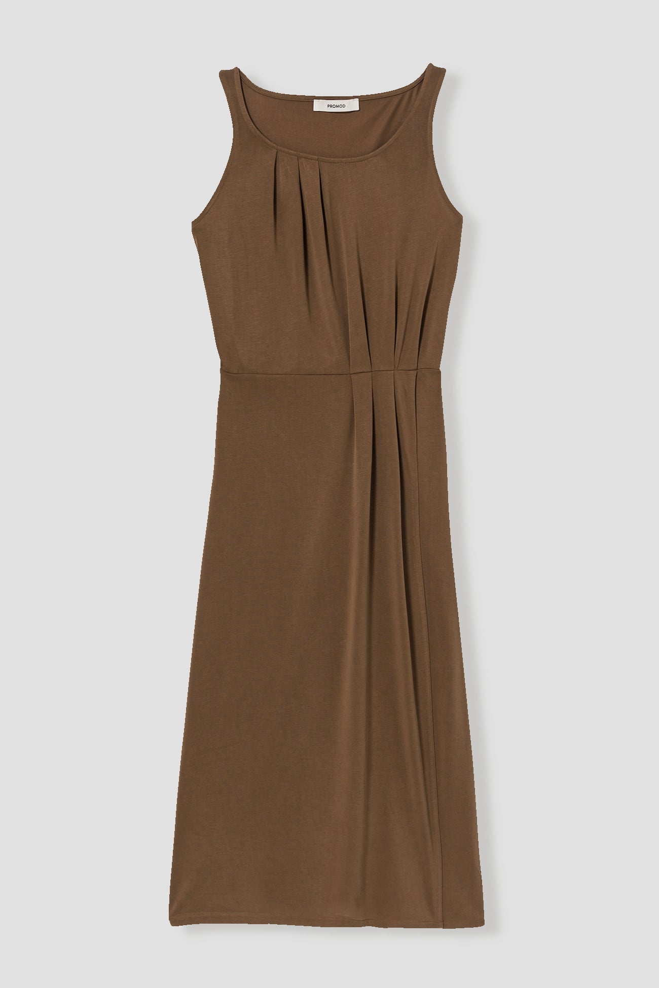 Jersey sleeveless dress - Black