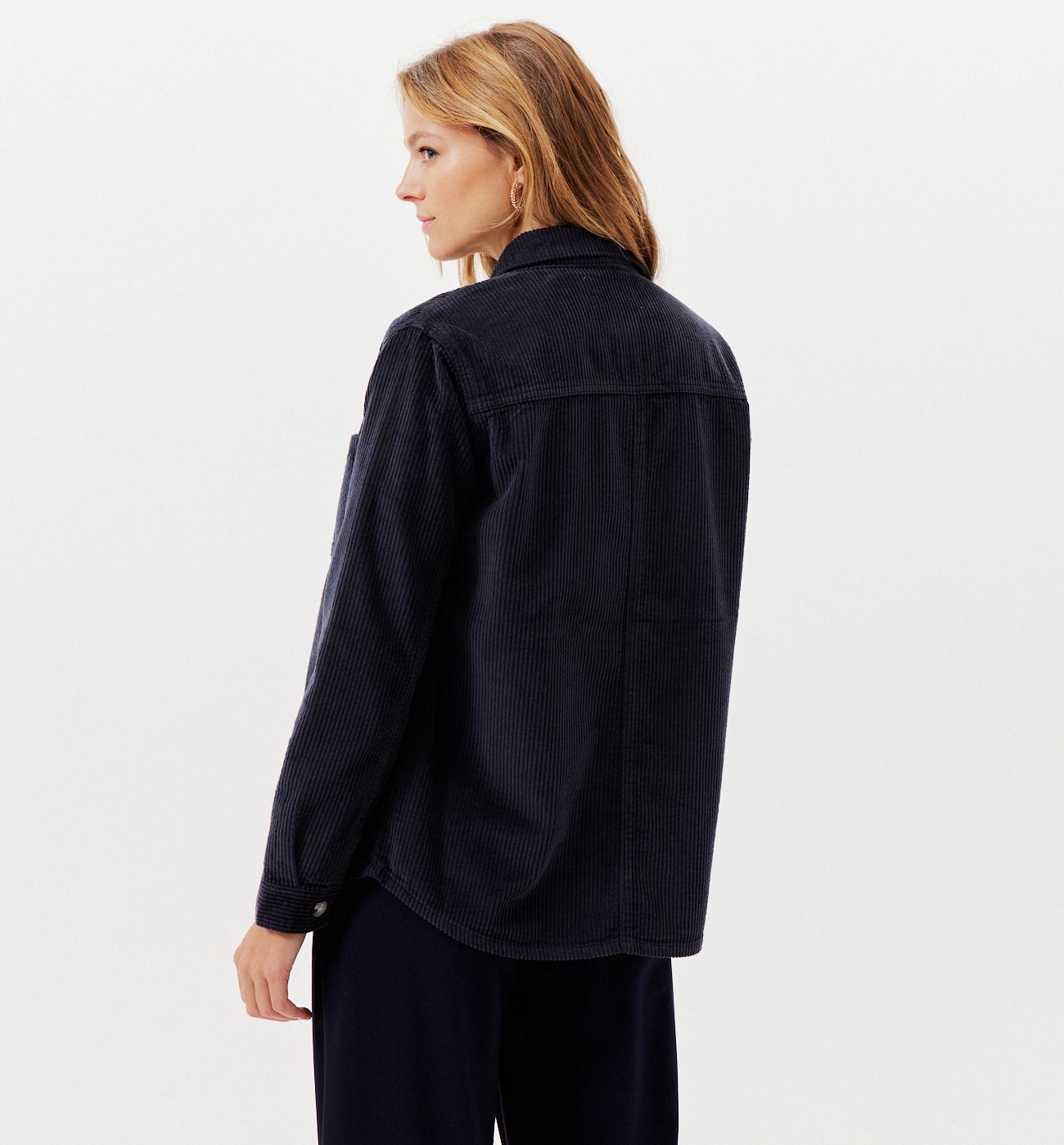 ALMA corduroy overjacket - Beige