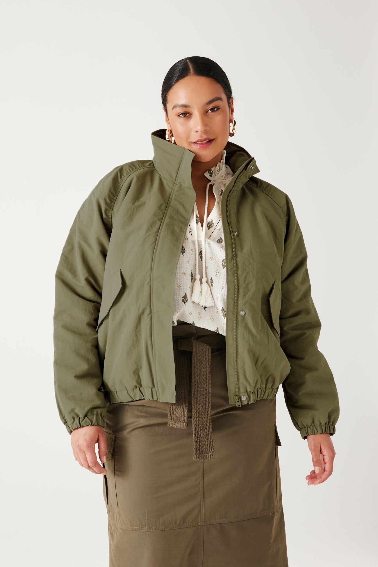 Padded jacket - Khaki
