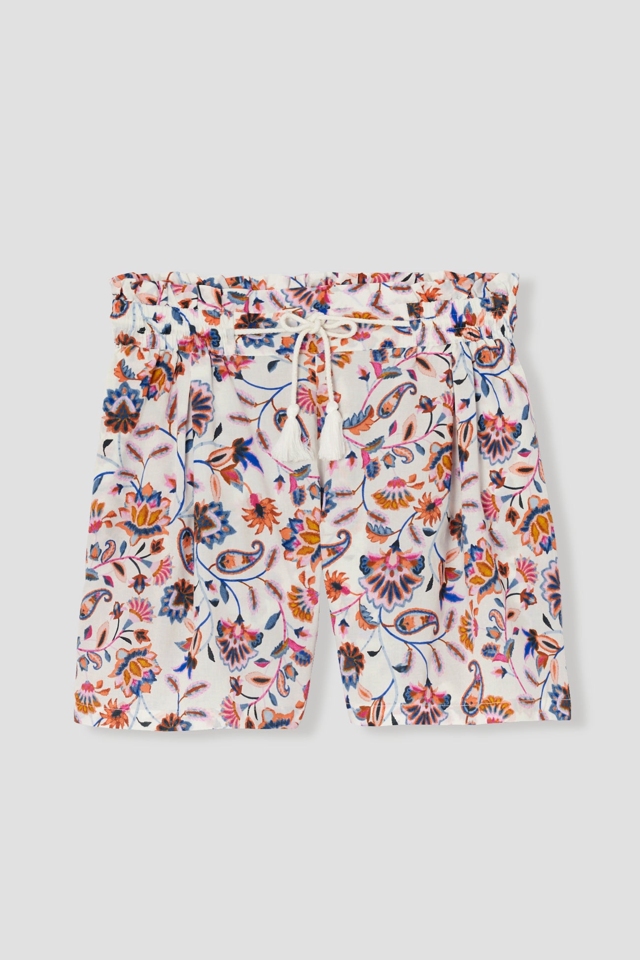 Patterned shorts - Ecru print